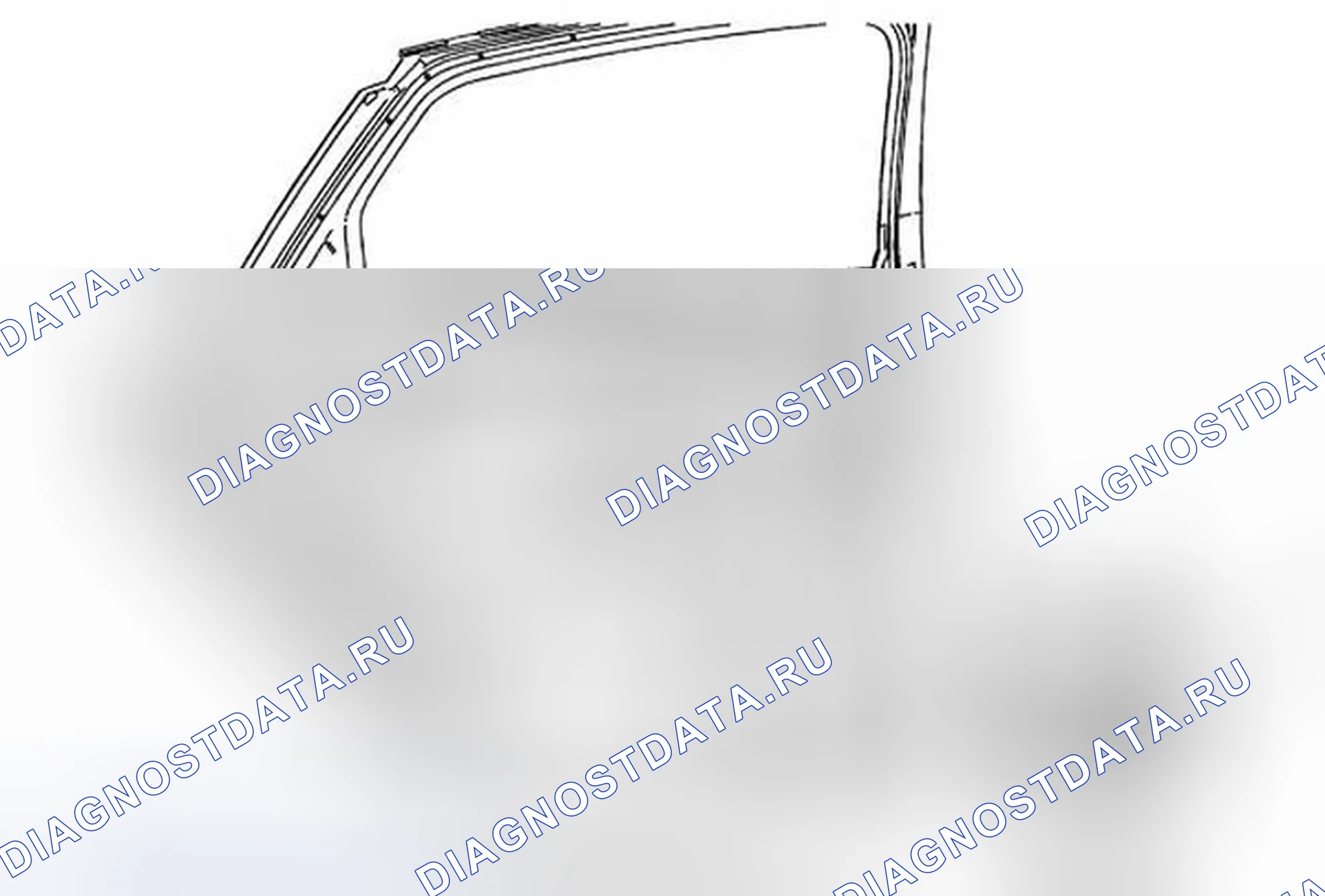 Рис. 53: Замена динамика задней двери радиоприемника. Cadillac ATS I