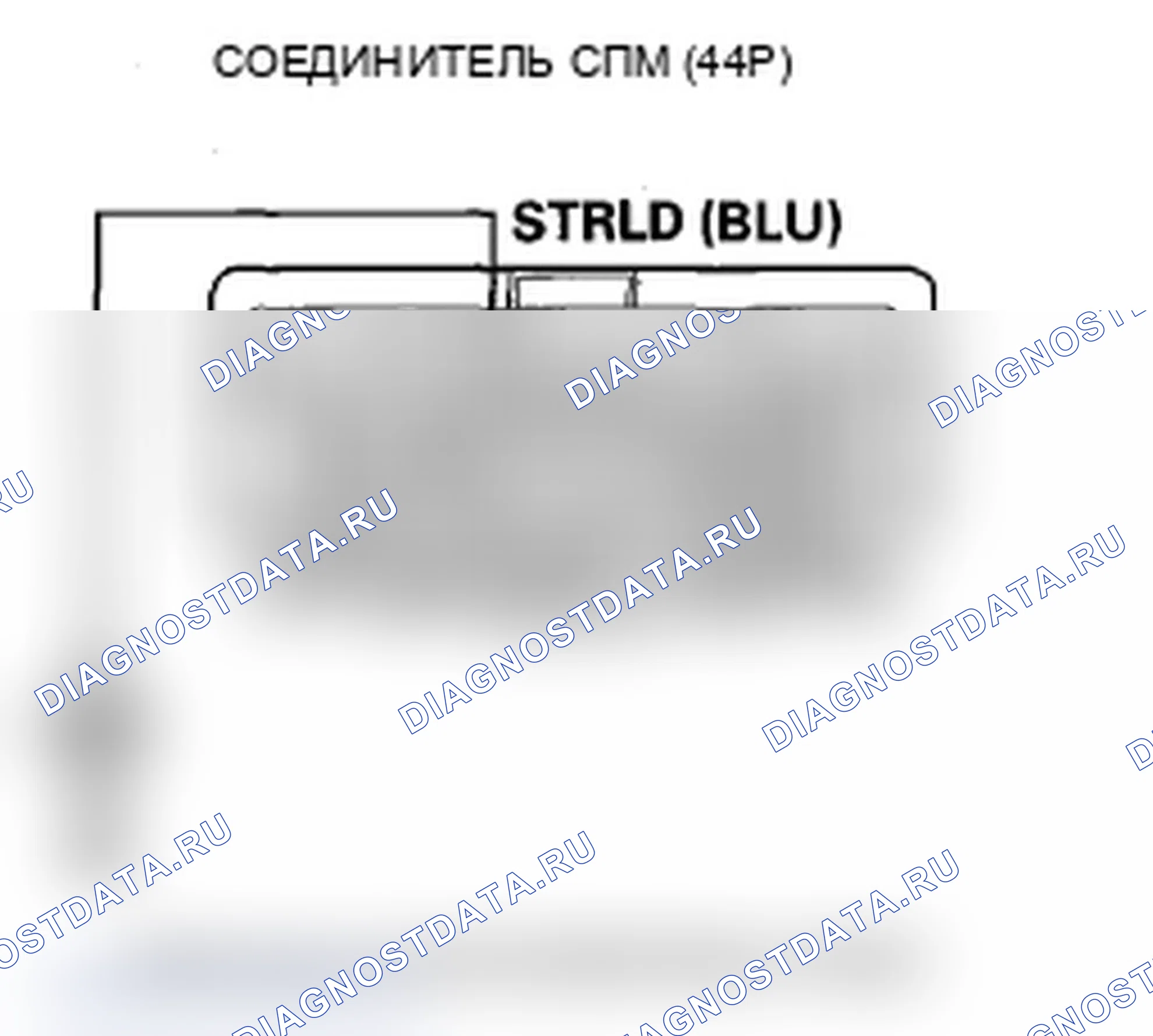 Рис. 189: расшифровка кода ошибки P16BD: неисправность реле отключения стартера 2. Acura RDX I рестайлинг