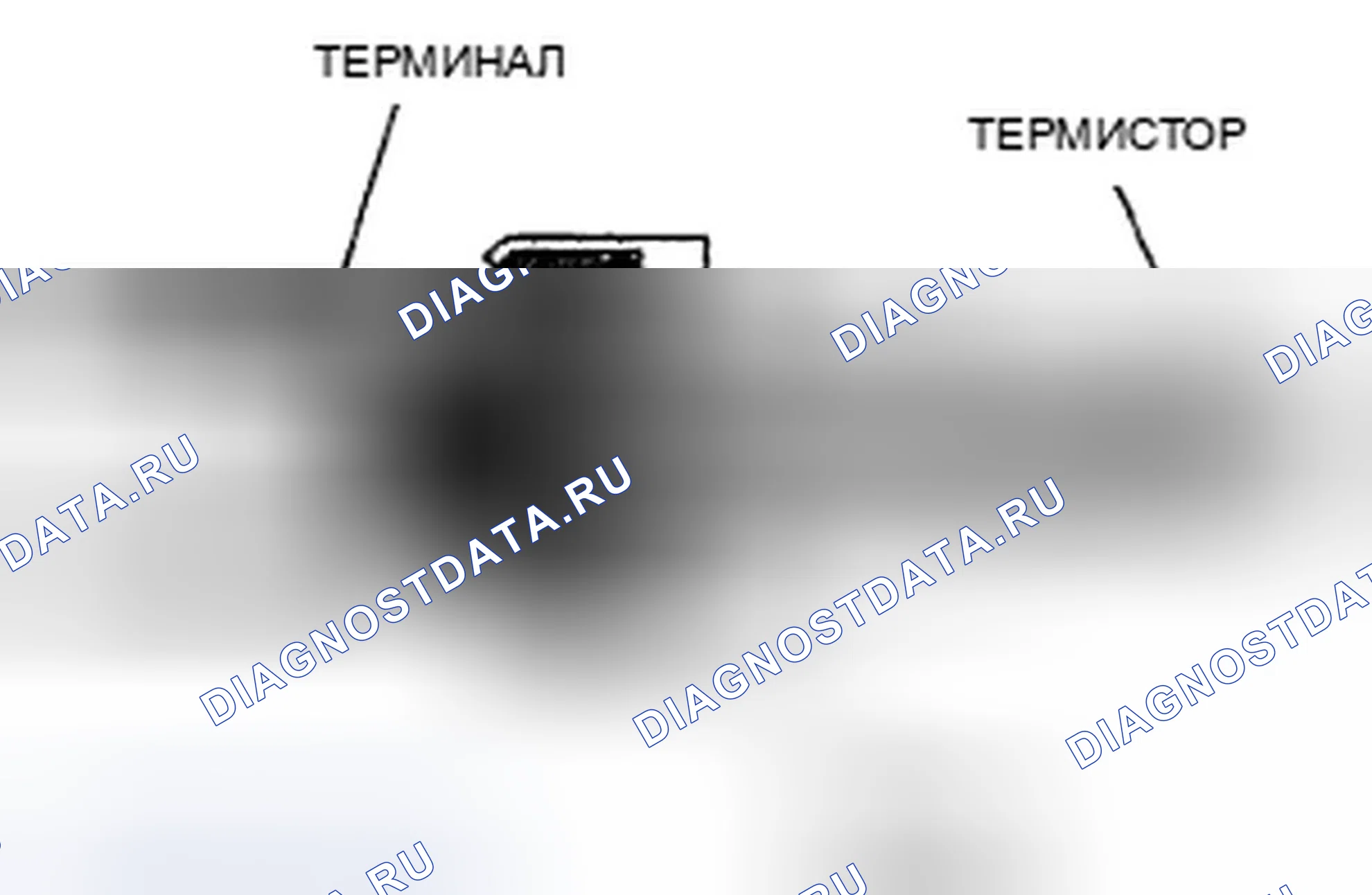 Рис. 344: Датчики 1 и 2 температуры охлаждающей жидкости двигателя (температура охлаждающей жидкости). Honda CR-V III рестайлинг