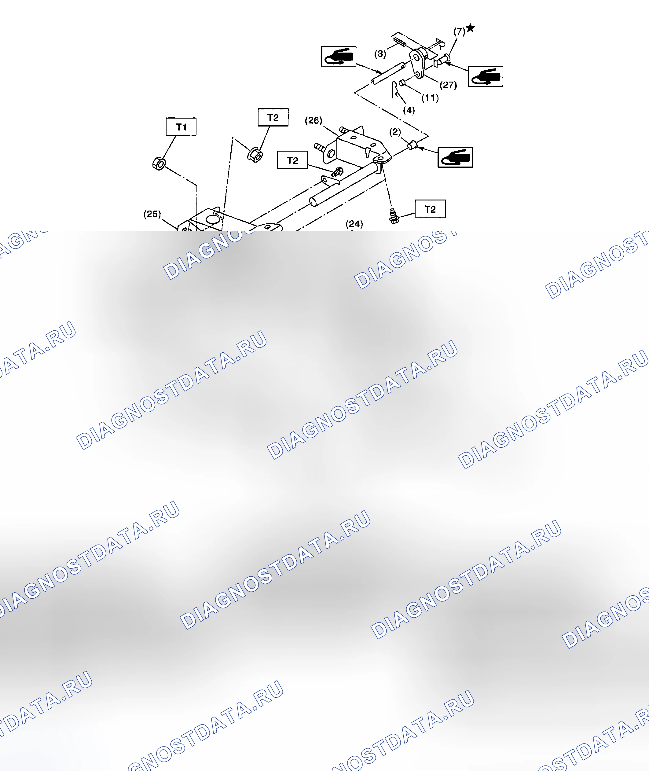 Рис. 17: МОДЕЛЬ МТ. Subaru Impreza WRX GD/GG рестайлинг 2