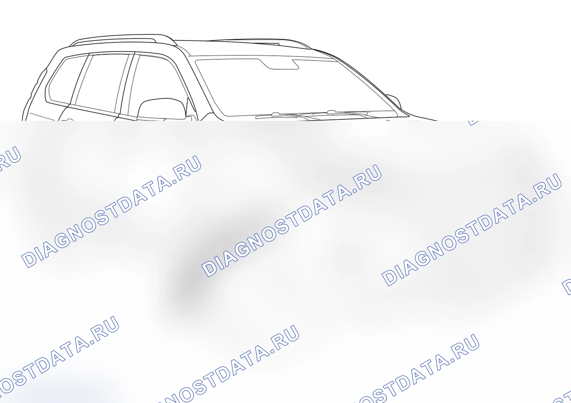 Местоположение VIN-кода — Haval H5. Haval H5 II