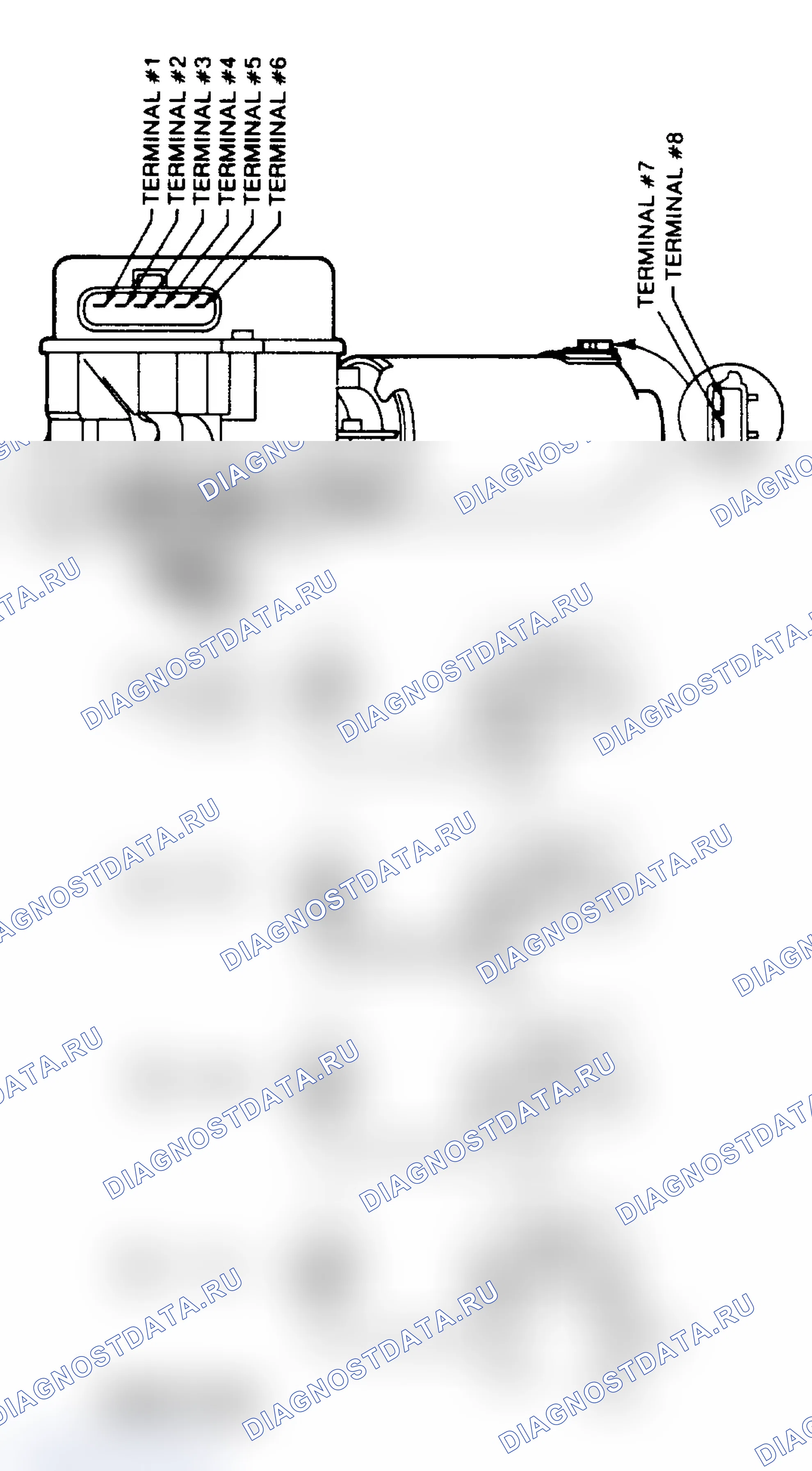 Рис. 31: ПРОМЫВОЧНЫЙ НАСОС. Buick Electra VI