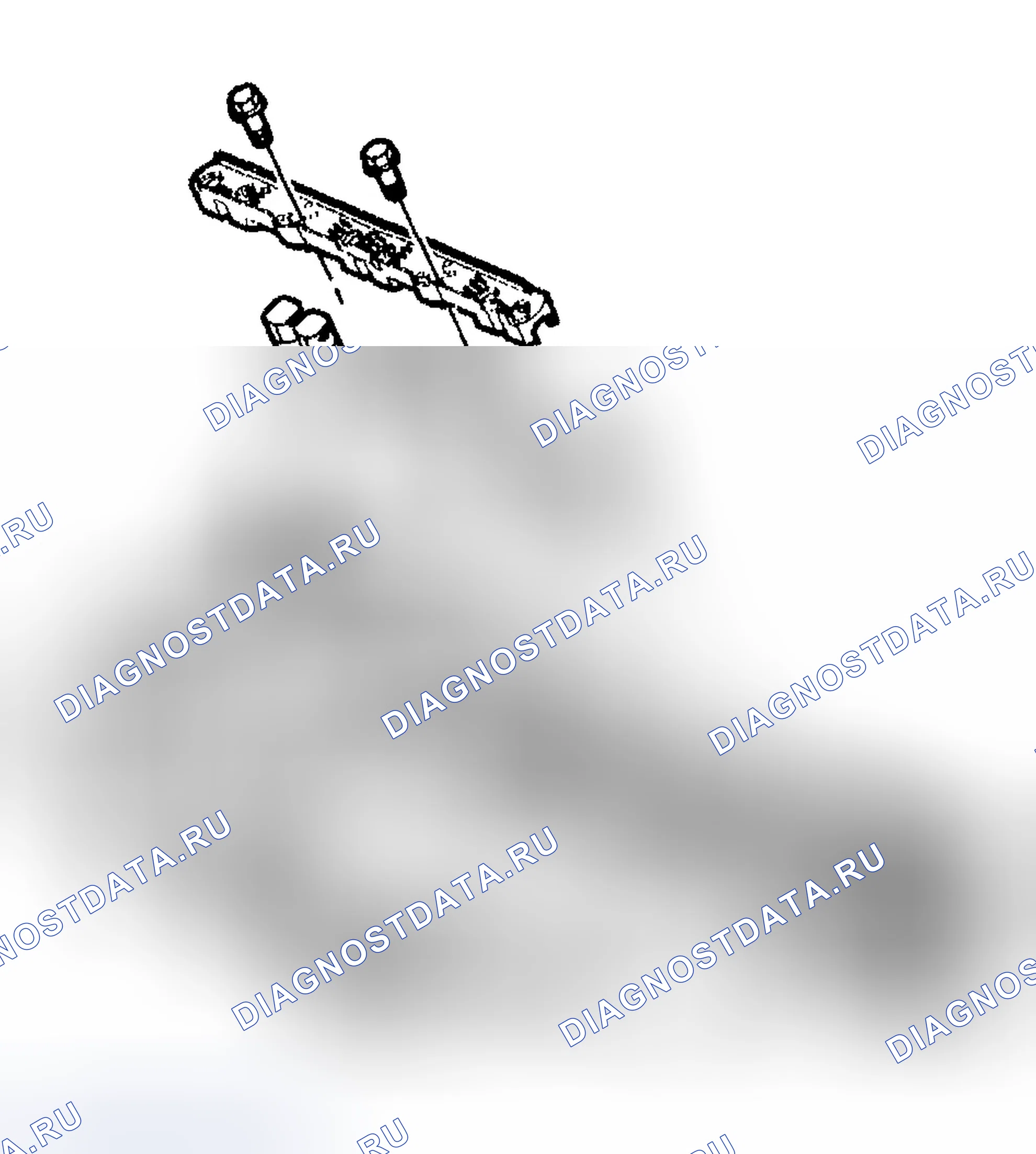Рис. 199: Подъемник клапана - Демонтаж. Chevrolet Impala VIII