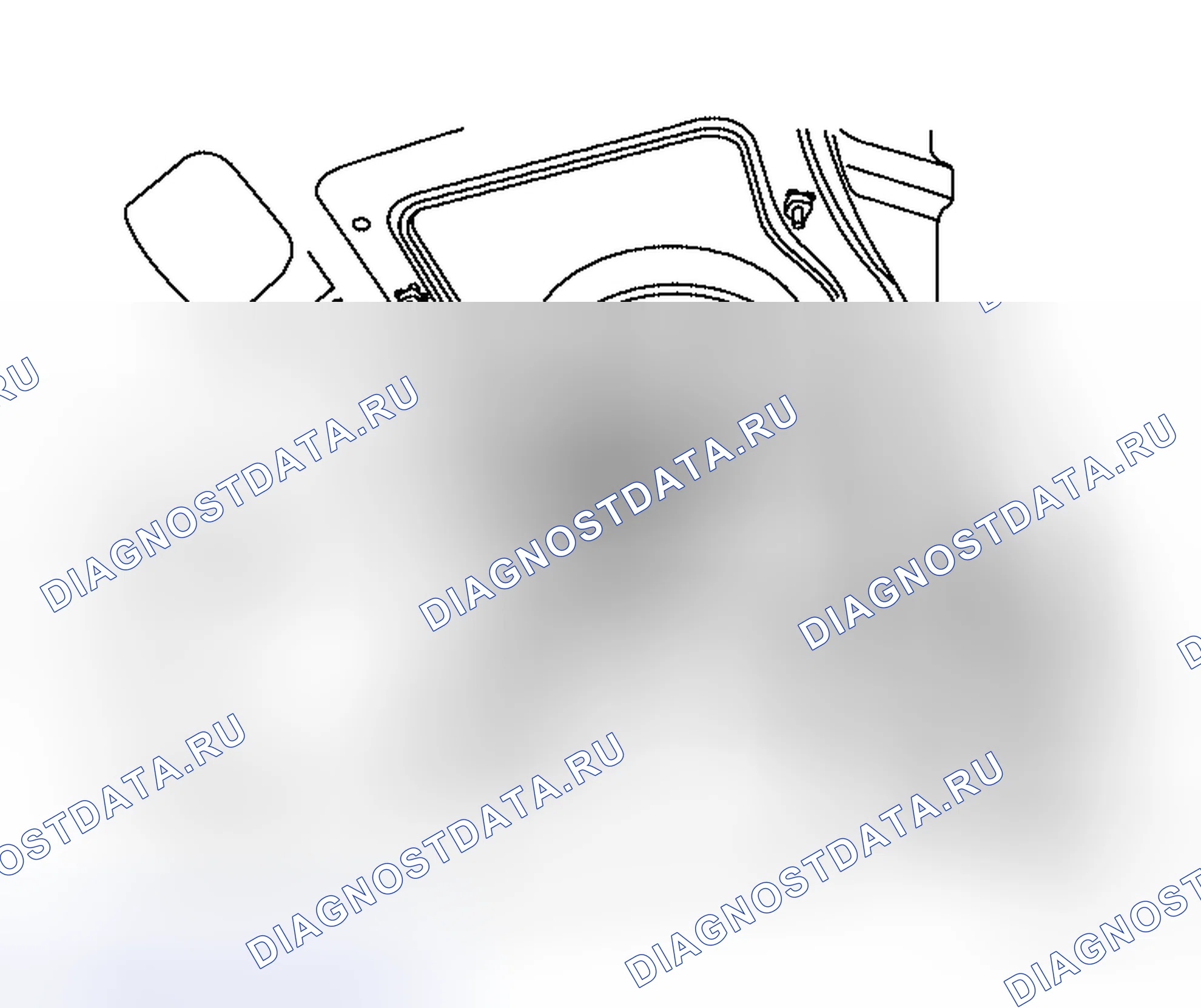 Рис. 34: Для моделей 2WD. Honda Odyssey I