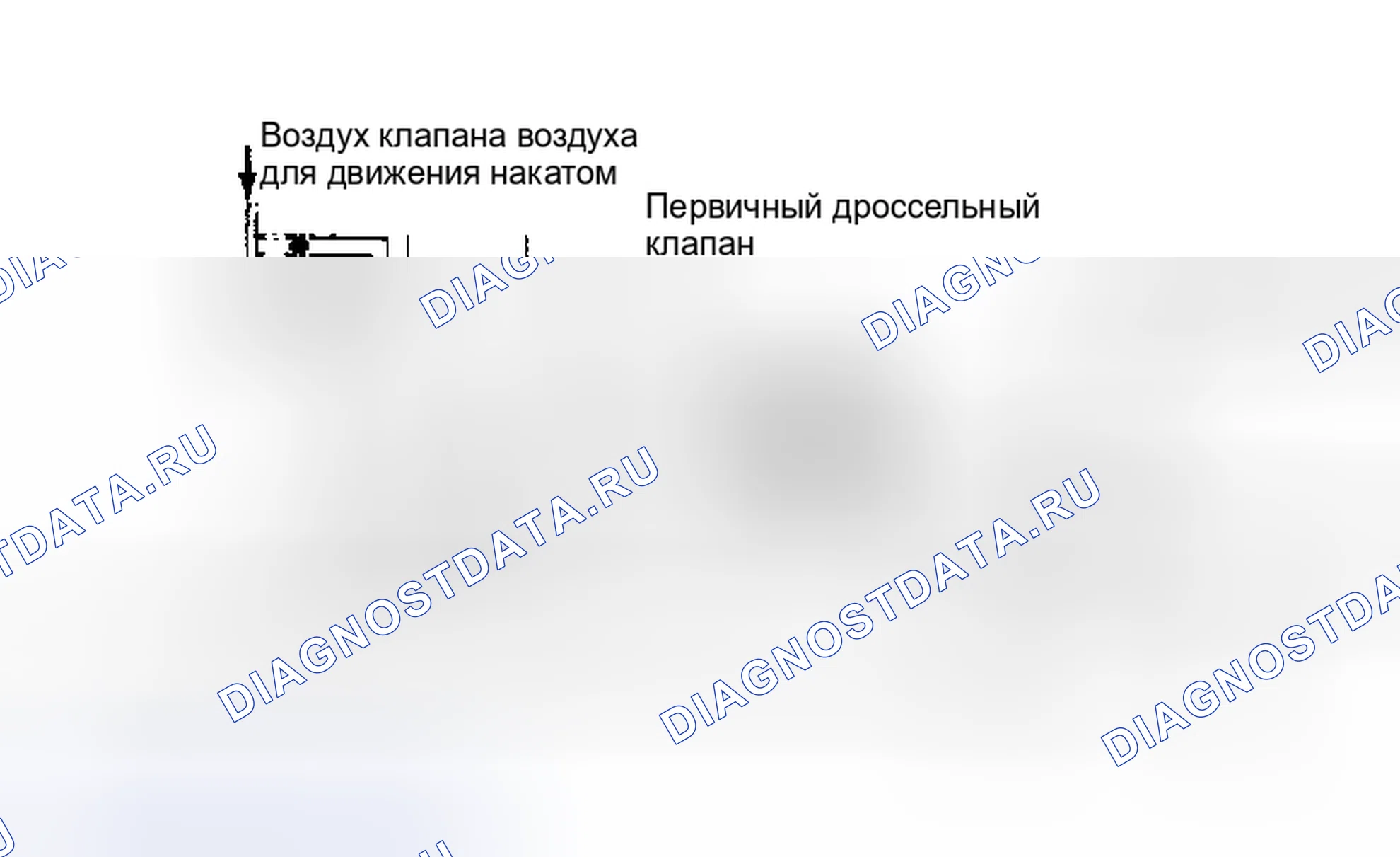 Рис. 15: Клапан с охлаждающим воздухом Обратить внимание на направление потока и соединения.. Dodge Challenger II