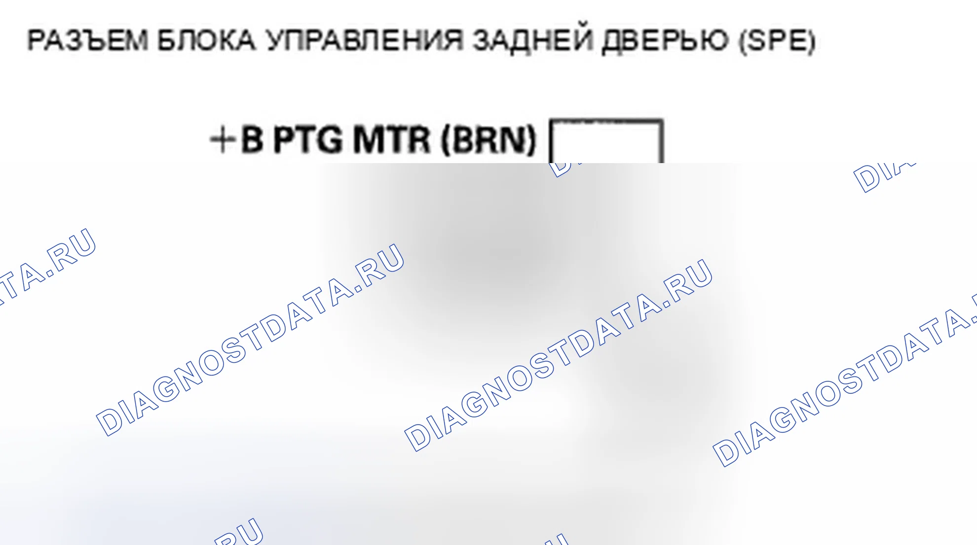 Рис. 435: B1388 расшифровка кода ошибки: неисправность цепи двигателя двери багажника. Acura TSX II