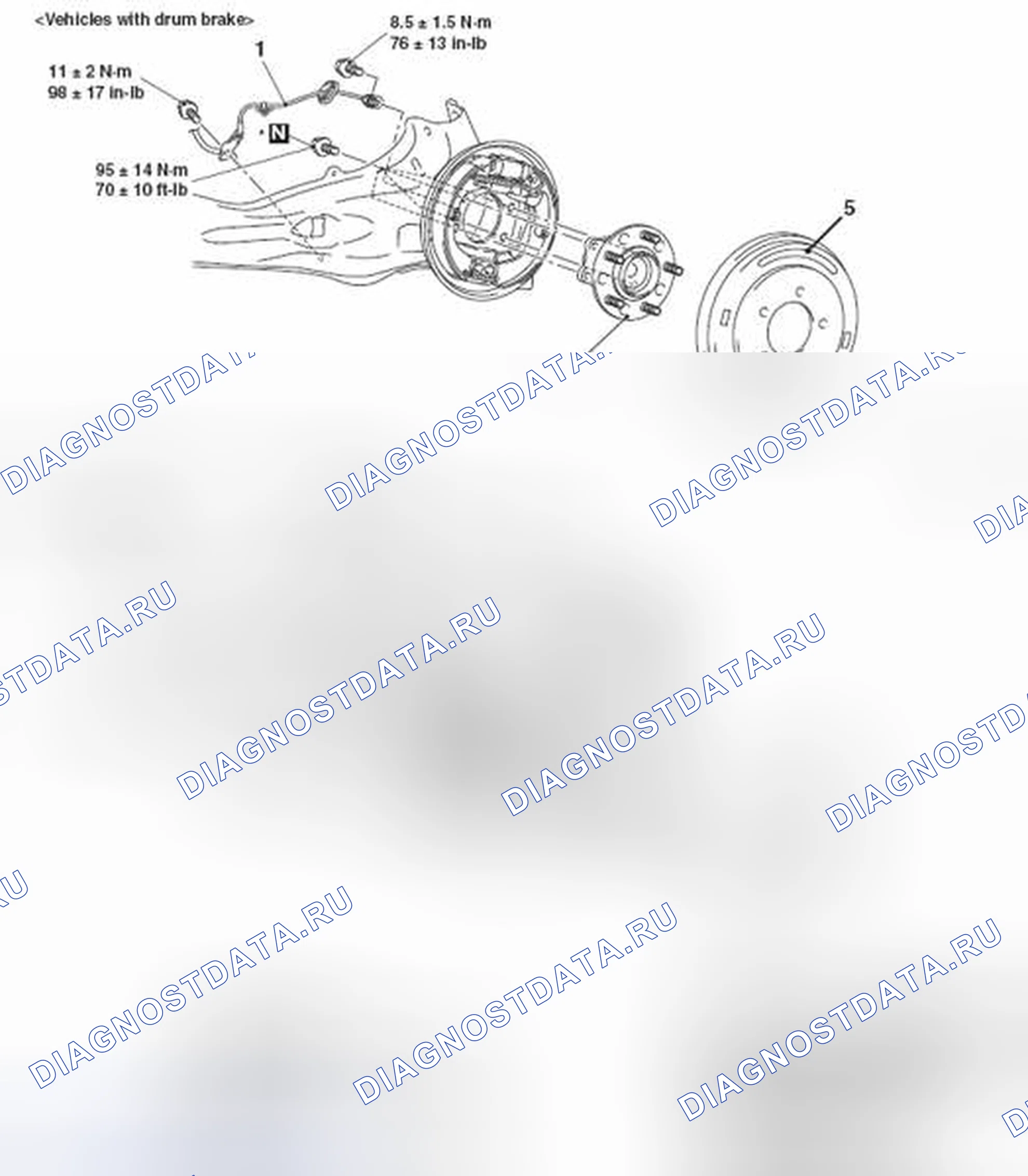 Рис. 8: ДЕМОНТАЖ И МОНТАЖ. Mitsubishi Lancer Ralliart X