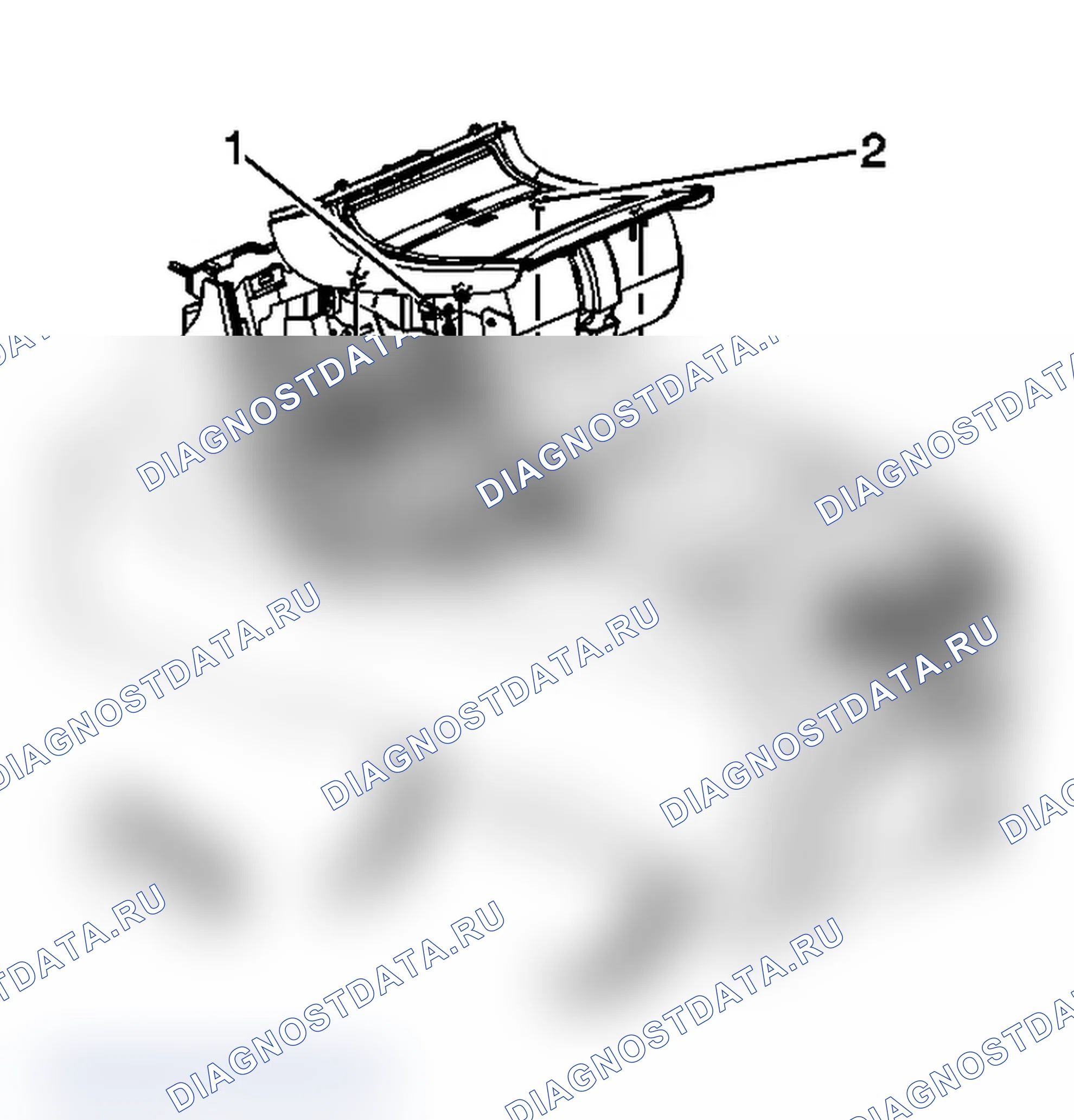 Рис. 28: Порядок демонтажа. Chevrolet Silverado 1500 