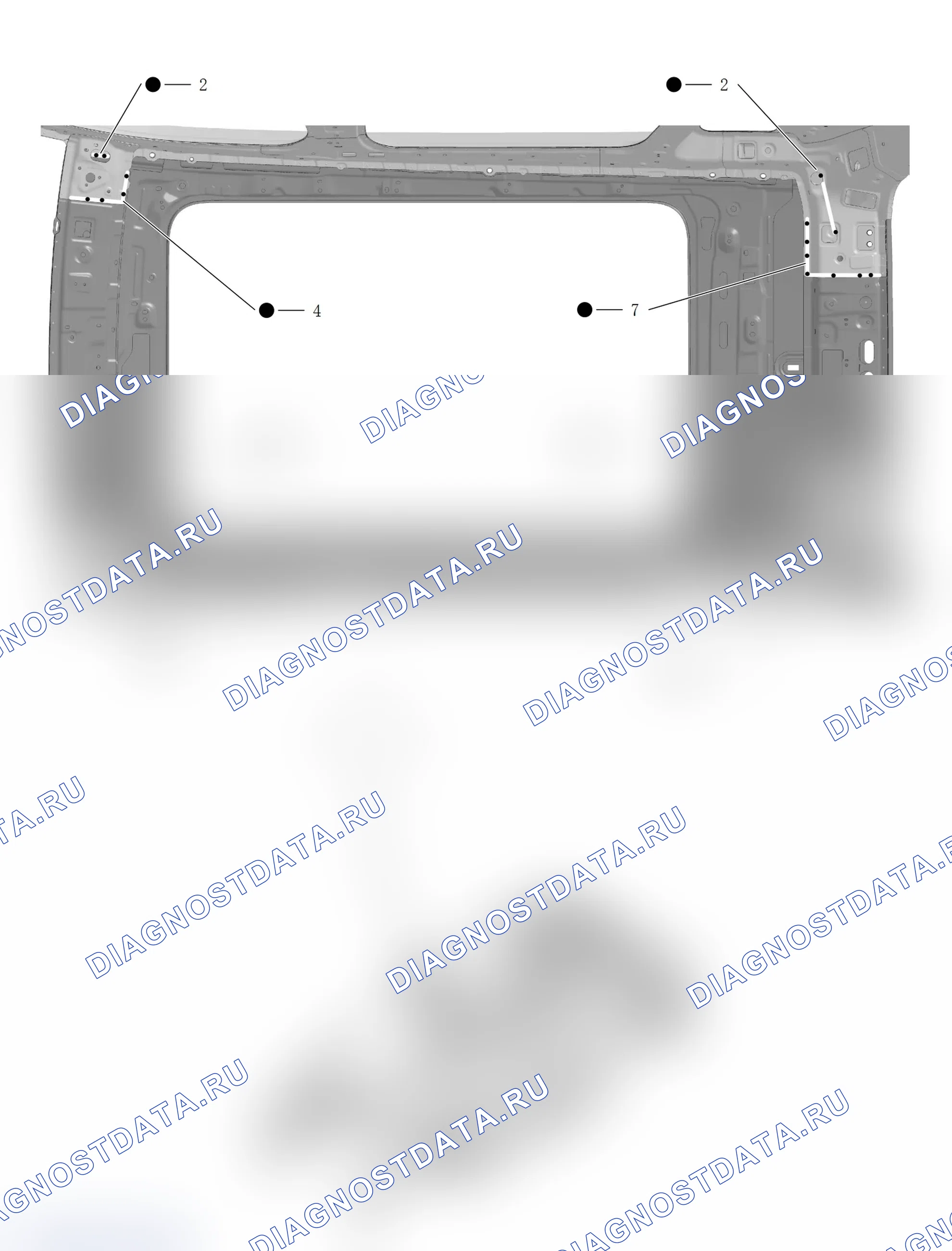 Верхняя крышка — Haval H6. Haval H6 III