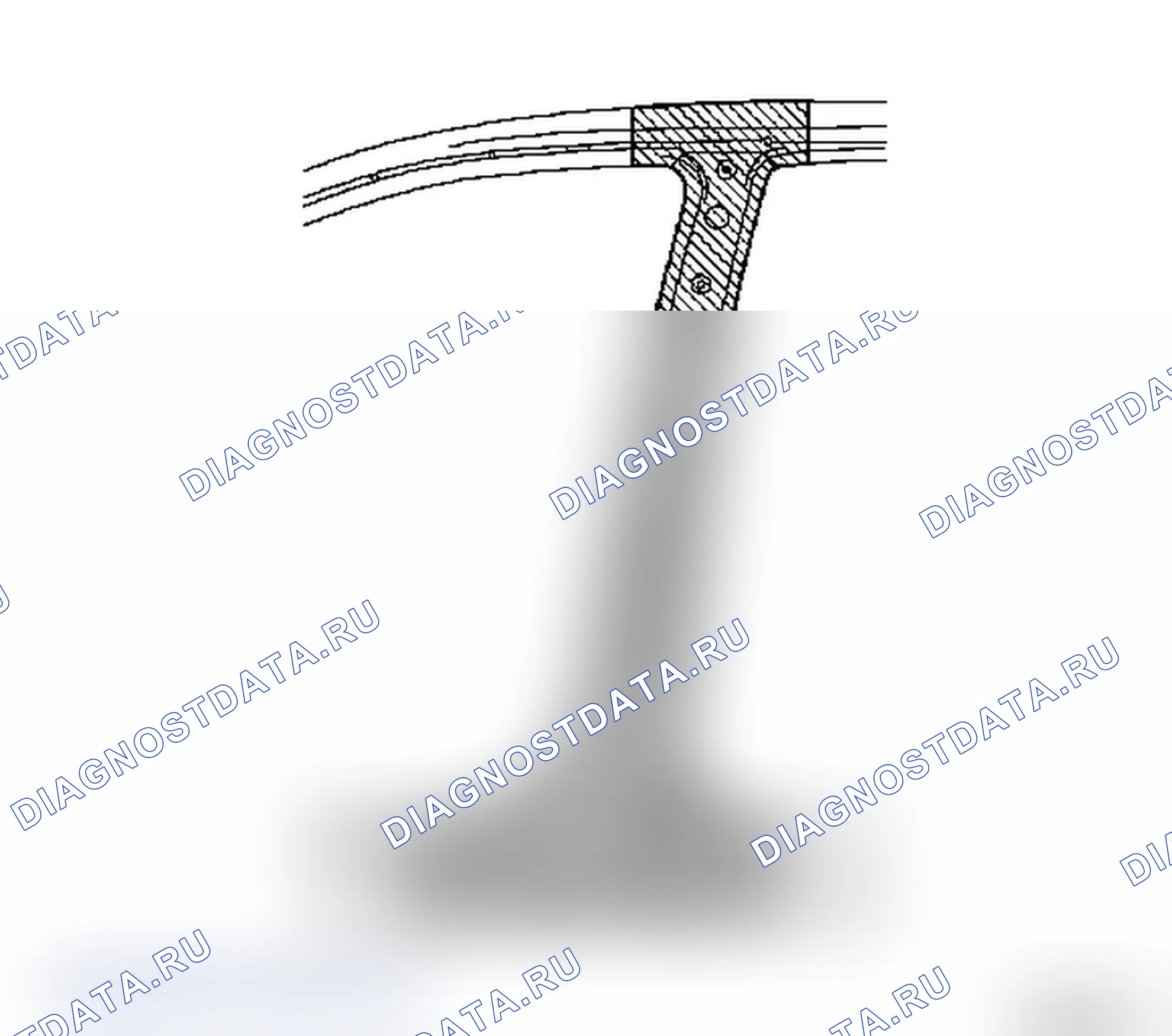 Замена средней стойки (модели F35, F48, F69). Opel Astra G