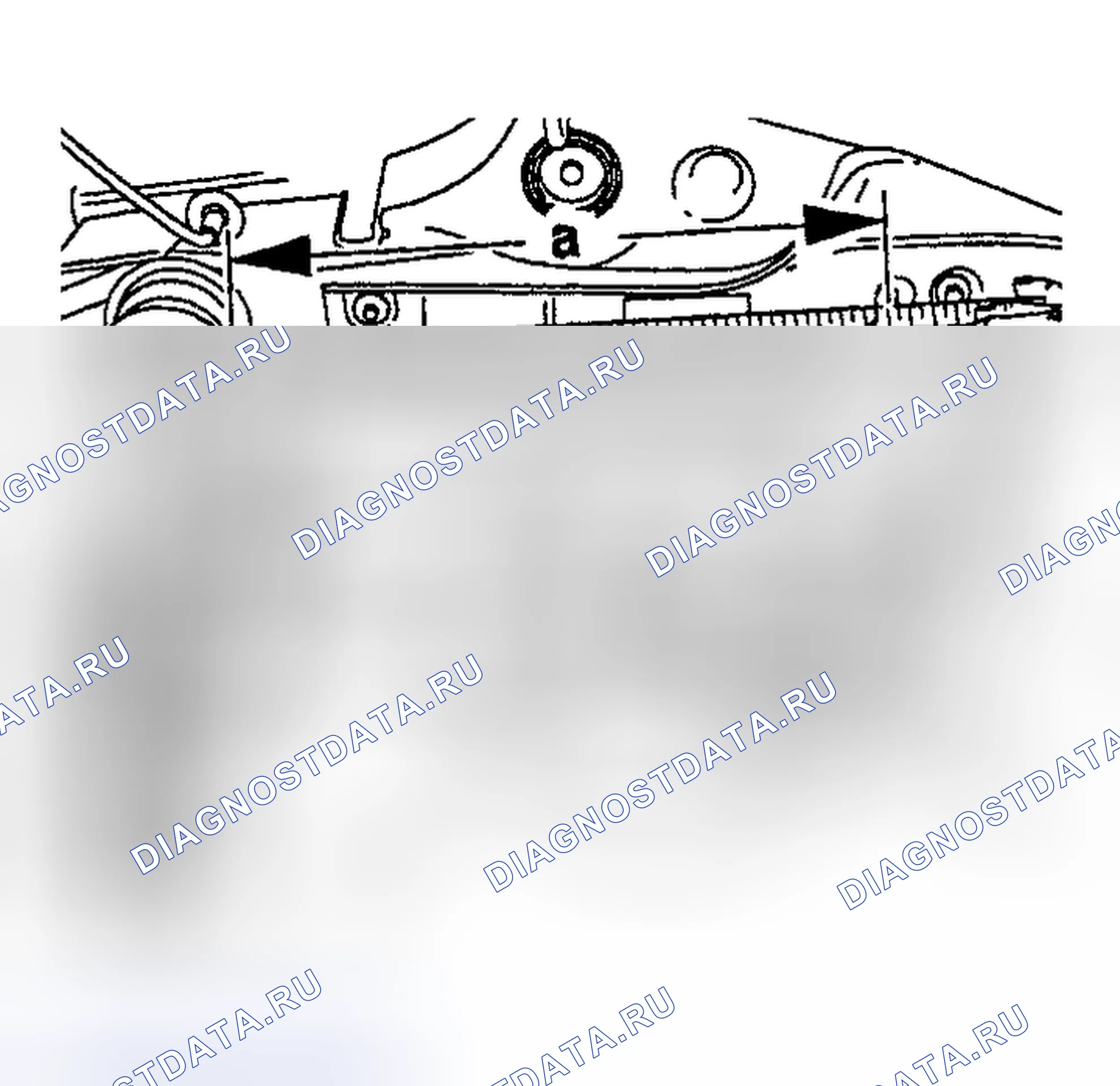Рис. 43: Продольные измерения. Audi S6 C5