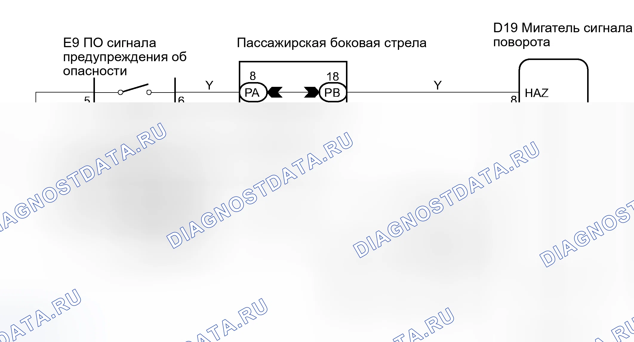 Рис. 31: электросхема. Toyota Avalon XX30