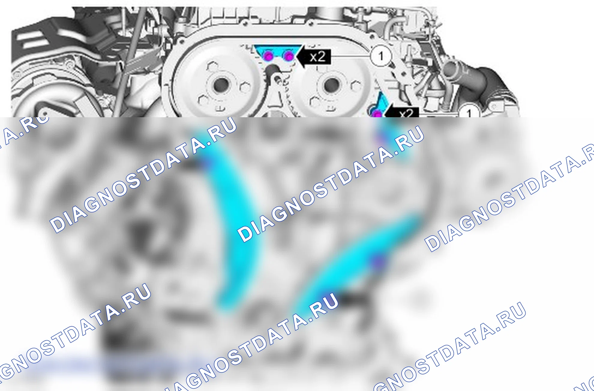 цепь ГРМ: описание и работа. Ford Ranger T6