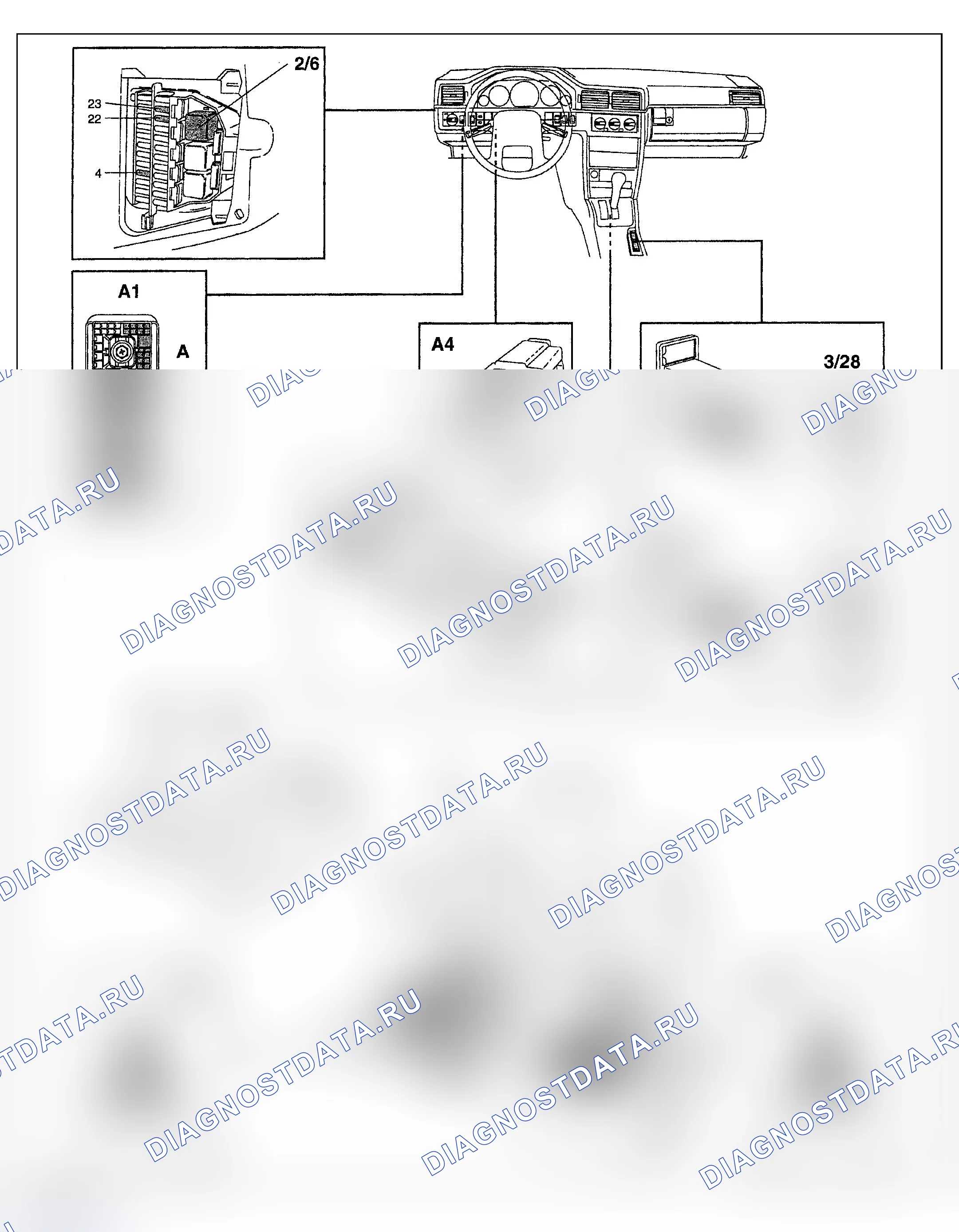 Рис. 165. Volvo 960 I рестайлинг