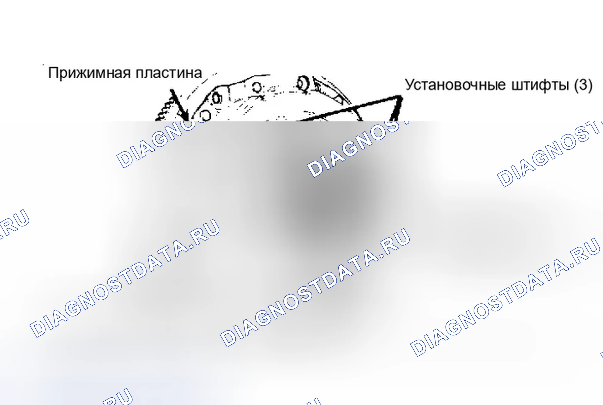 Рис. 3: Демонтаж. Dodge Shadow I