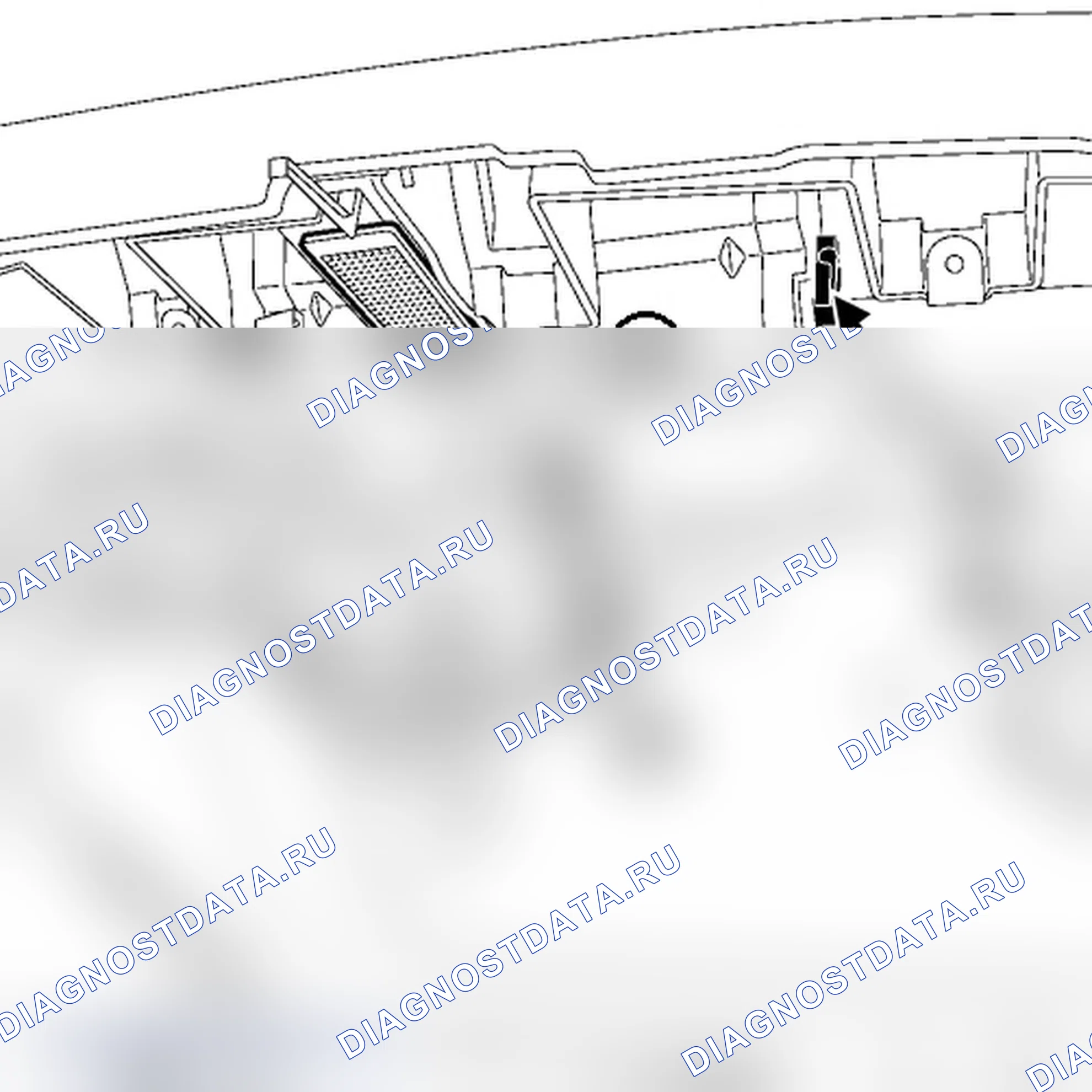 Приборная панель — вариант 2. Renault Scenic II