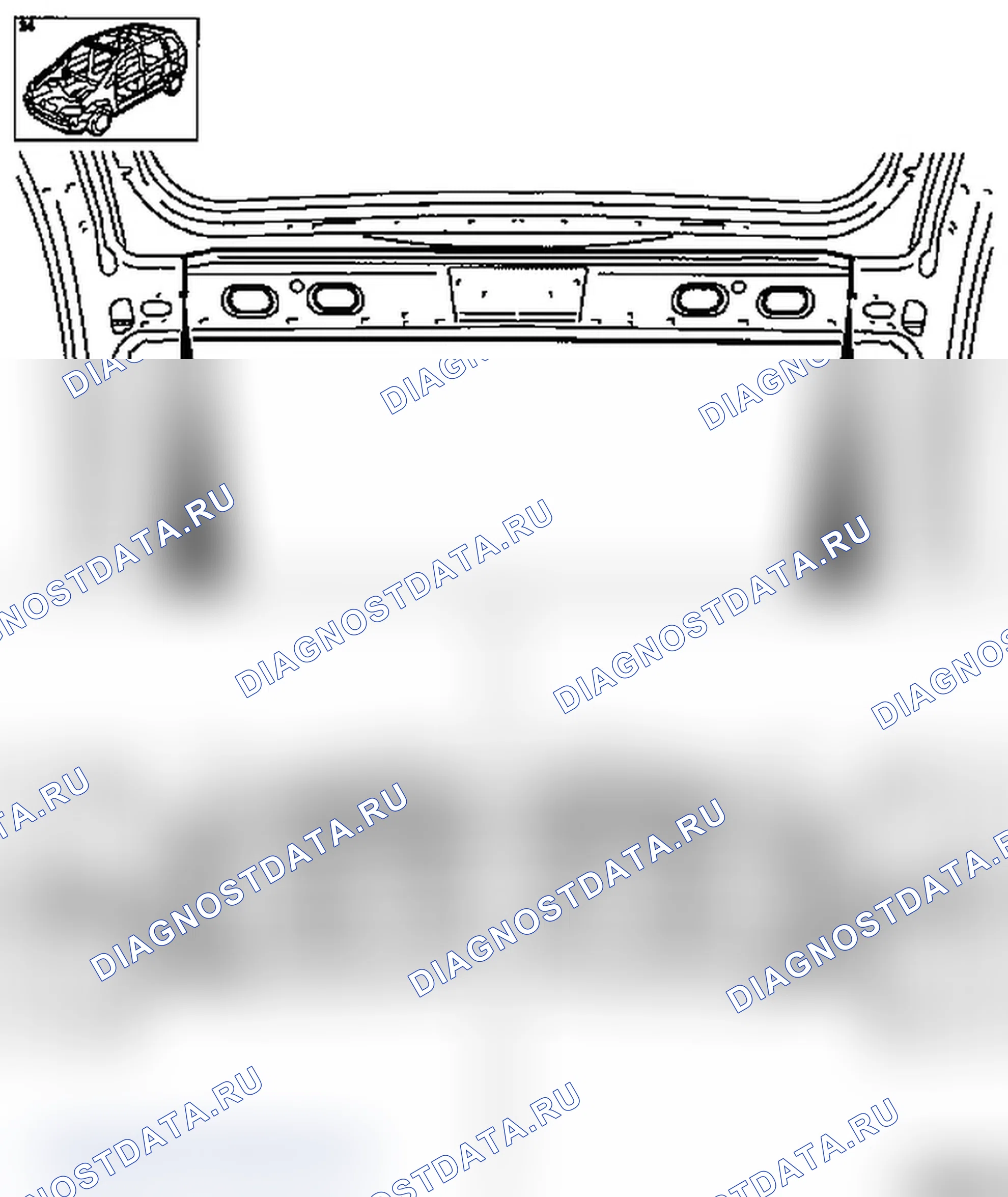 Замена передней части рамы крыши - модели F 08, F 08 & W5L, F 68, F 06, F 25. Opel Corsa C