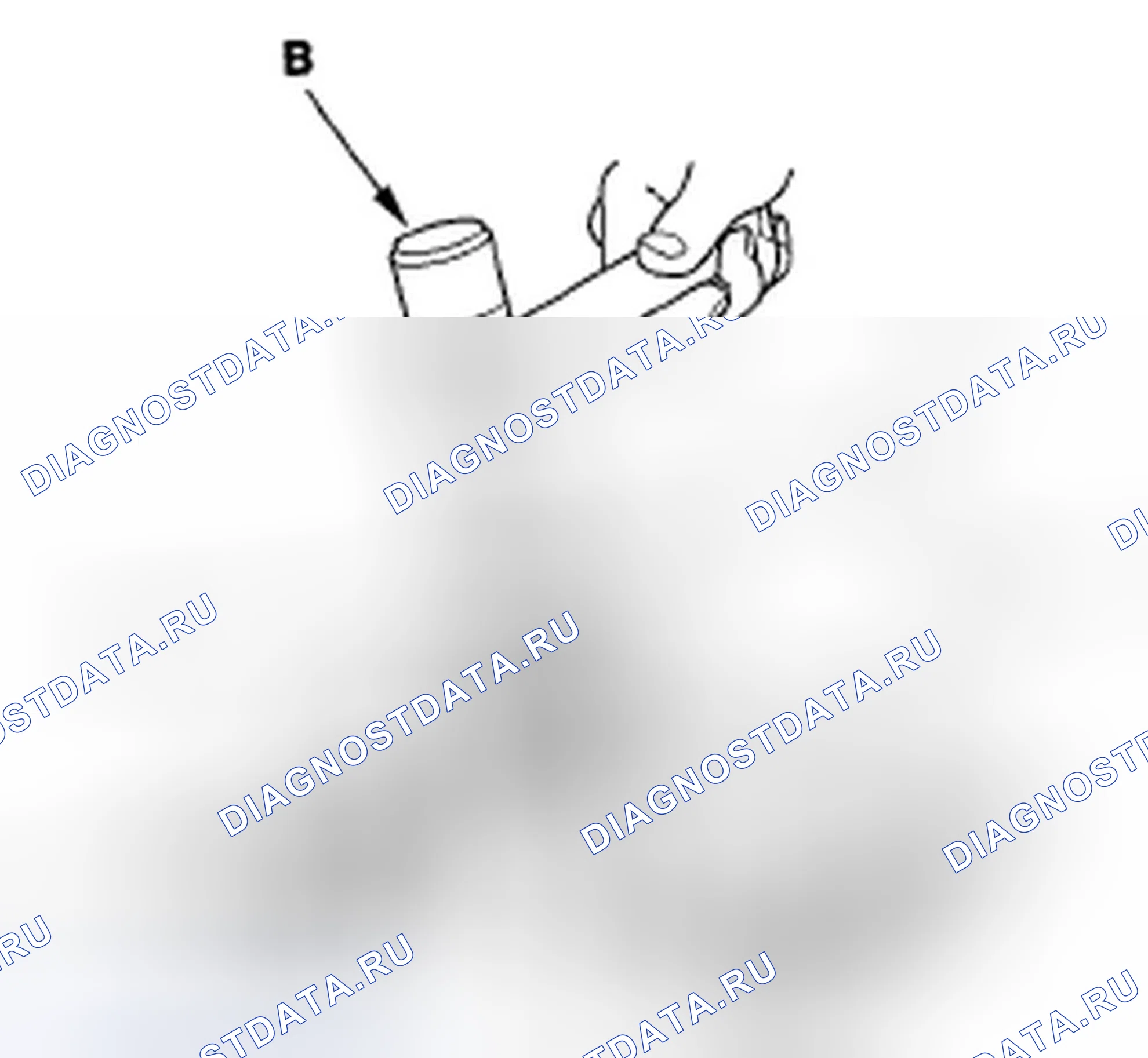 Рис. 136: Демонтаж клапана, пружины и уплотнения клапана. Honda Odyssey IV