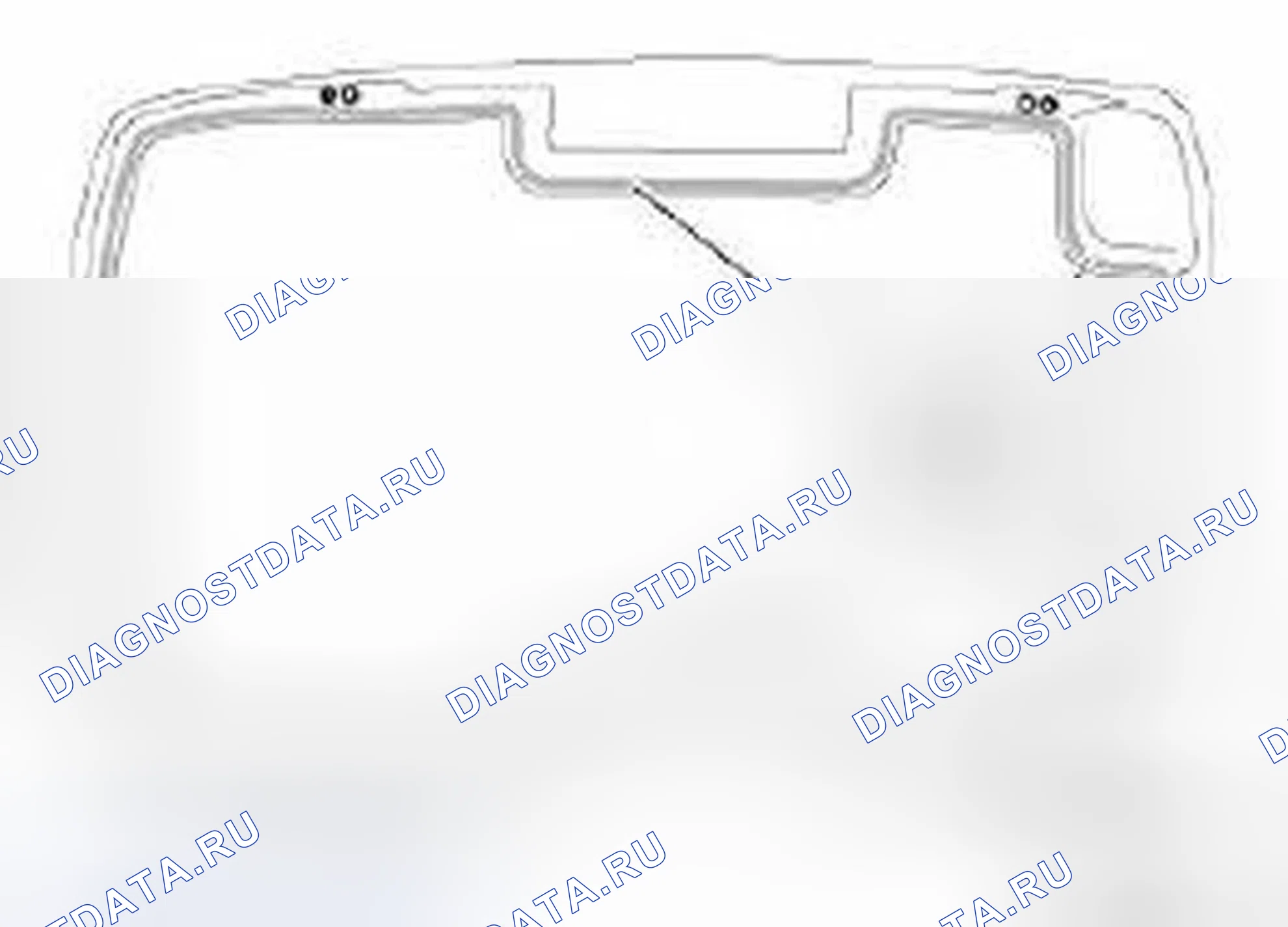 Рис. 164: 86 21... Установка губчатого резинового уплотнения. BMW X3 E83 рестайлинг