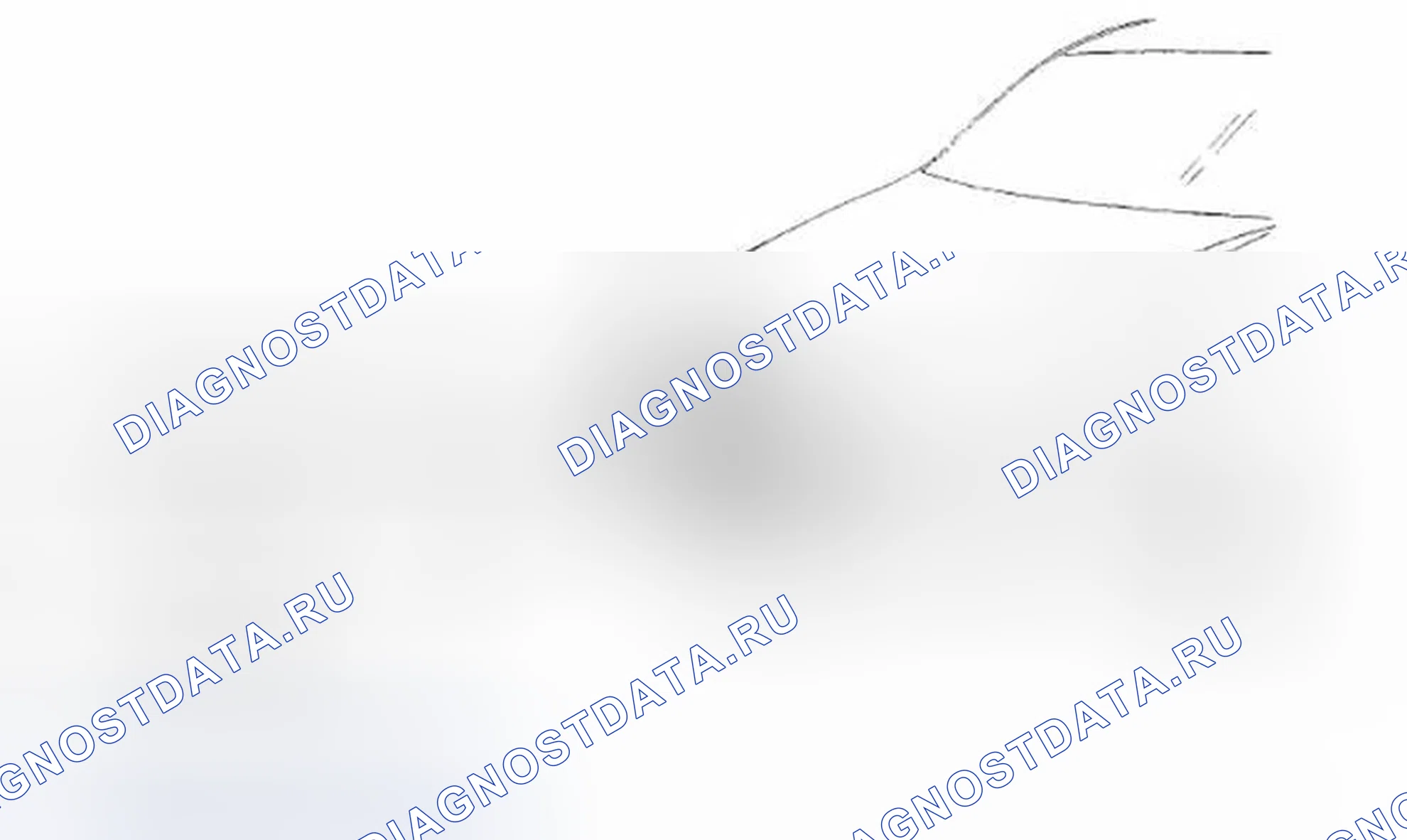 Рис. 3: Датчик фронтального удара (FIS). Hyundai Genesis I
