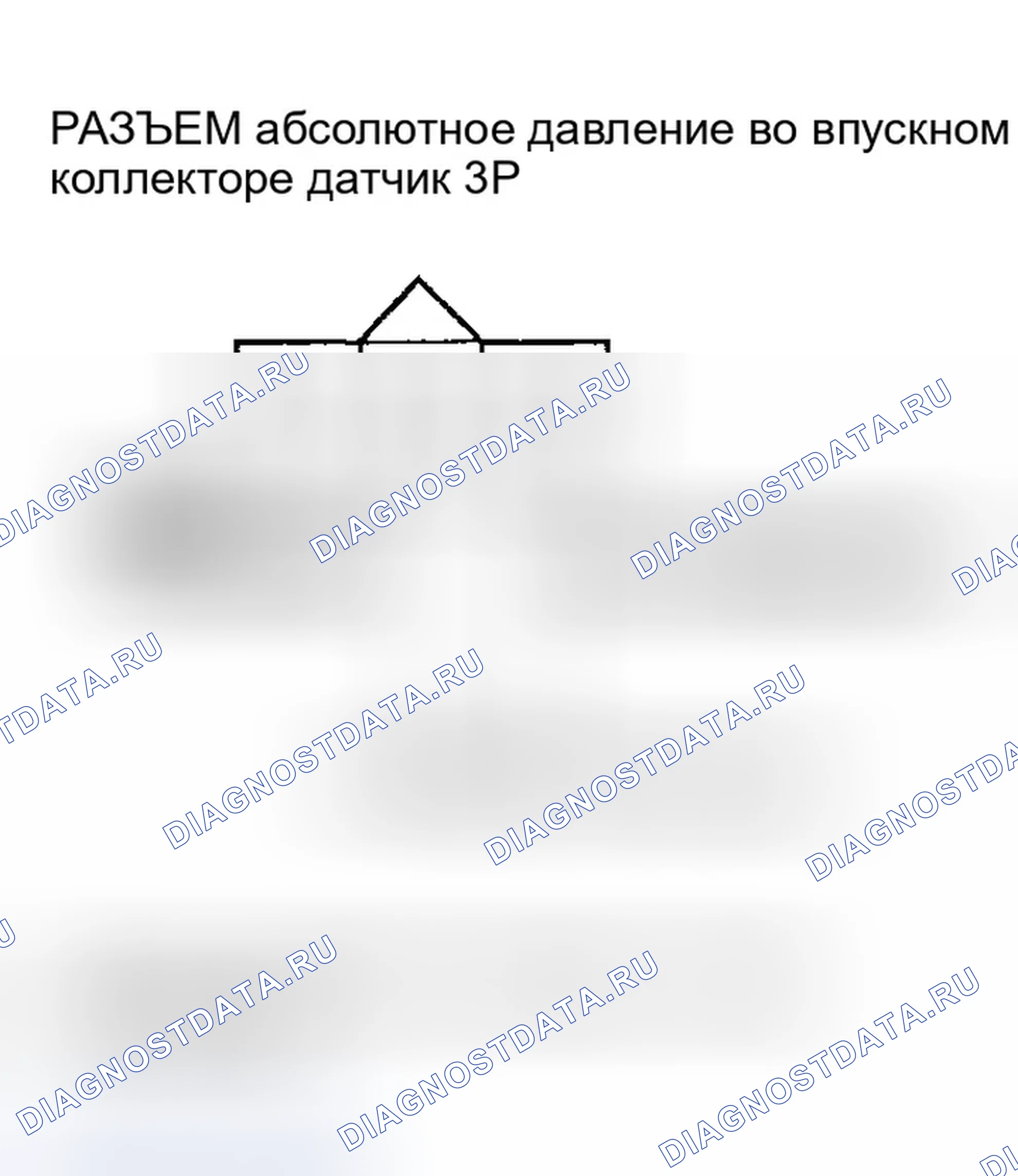 Рис. 477: P0108 расшифровка кода ошибки: высоковольтная цепь датчика абсолютное давление во впускном коллекторе. Honda Civic VII рестайлинг