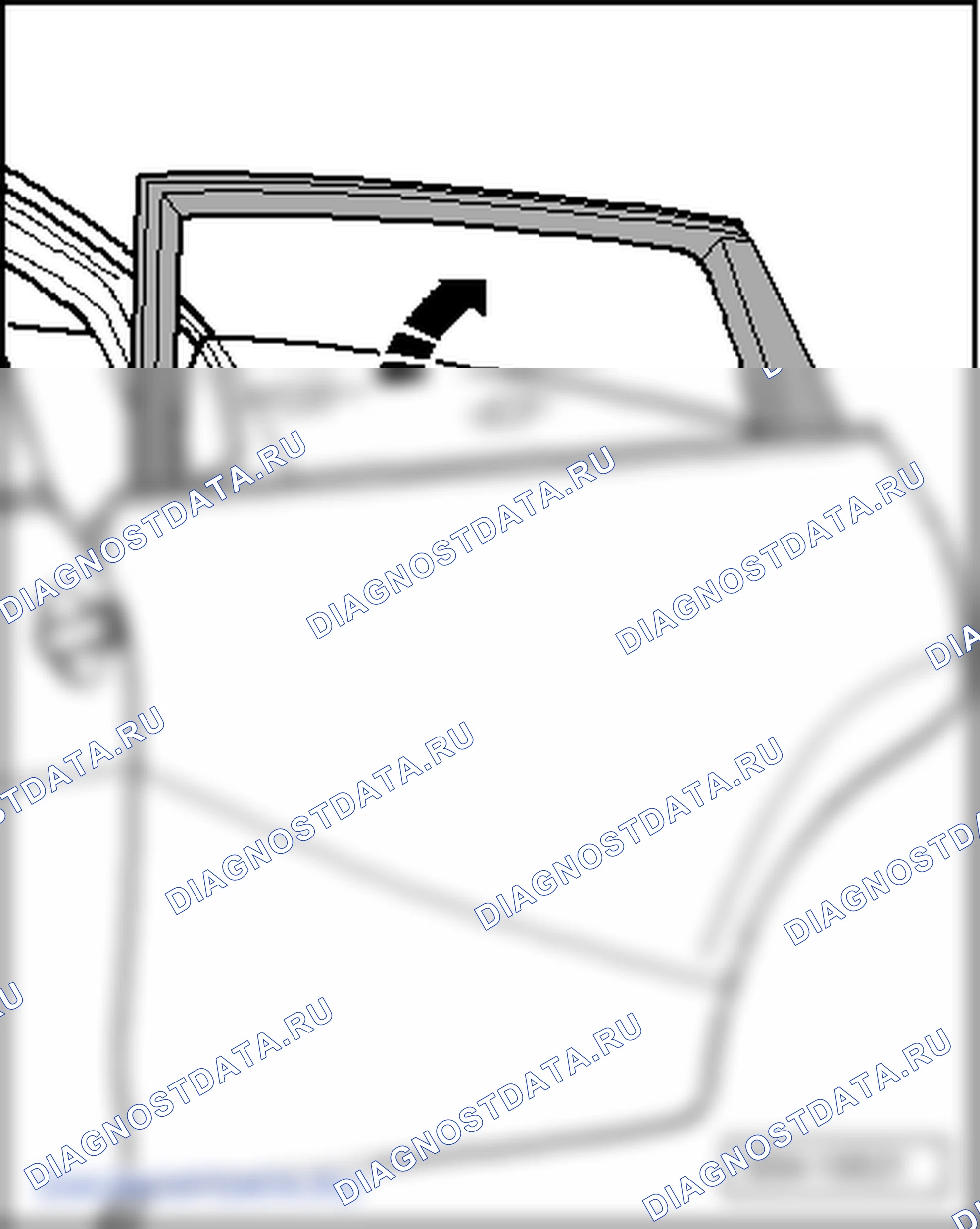 Стёкла задних дверей (Кузов, наружные арматурные работы). SEAT Leon Ii