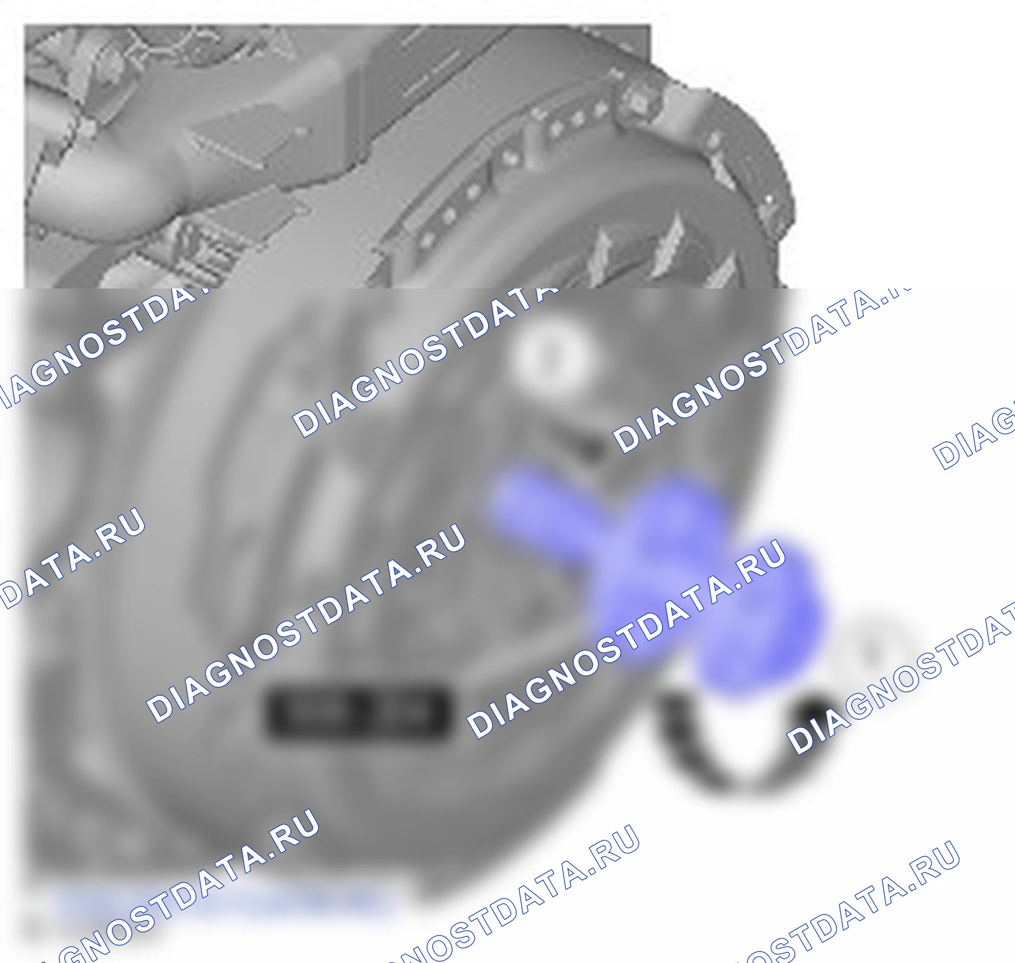 Как установить присоединяемые детали двигателя. Ford Transit VIII