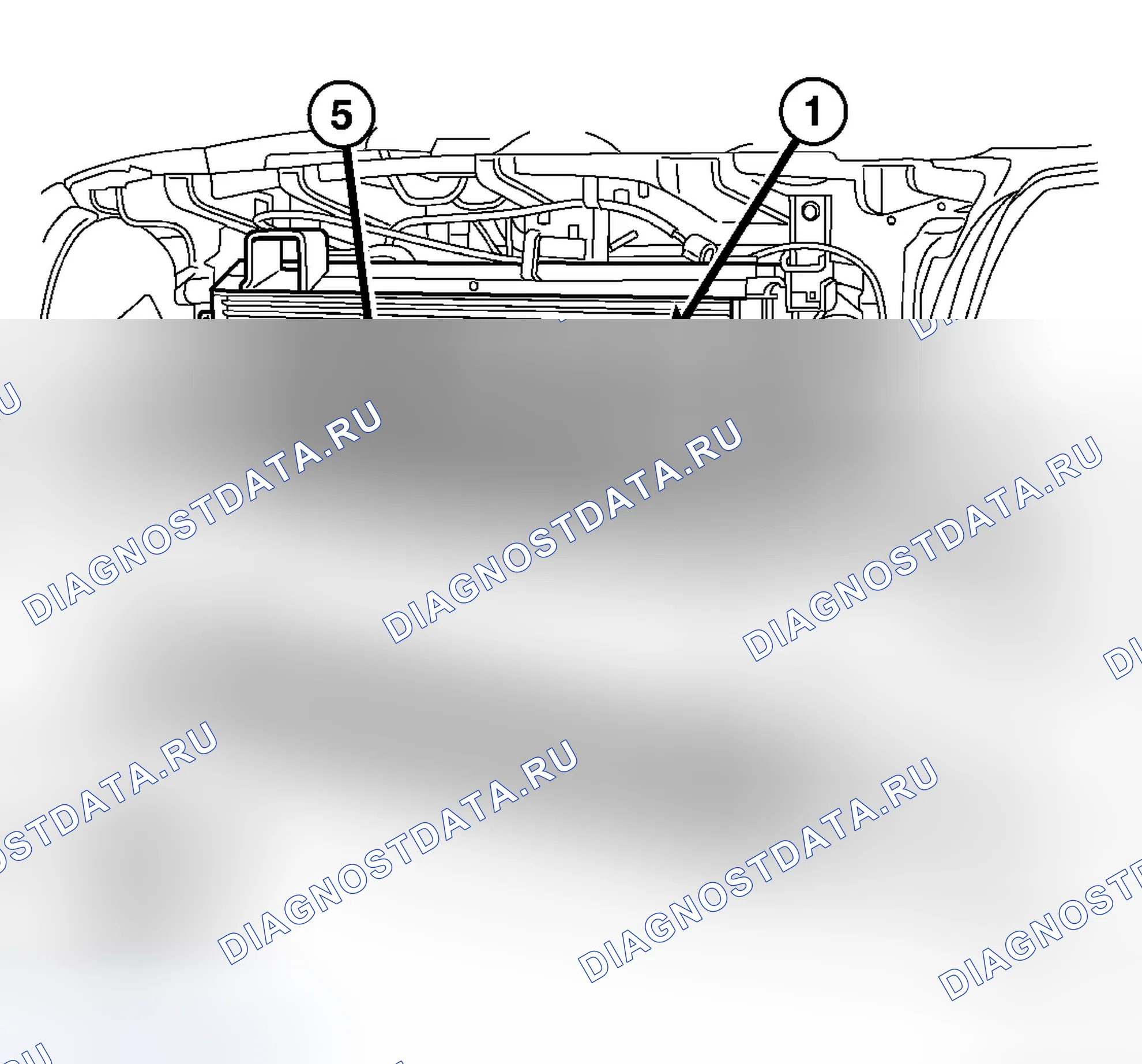 Рис. 72: ОПИСАНИЕ ОХЛАДИТЕЛЯ КОРОБКИ ПЕРЕДАЧ. Dodge Magnum I рестайлинг