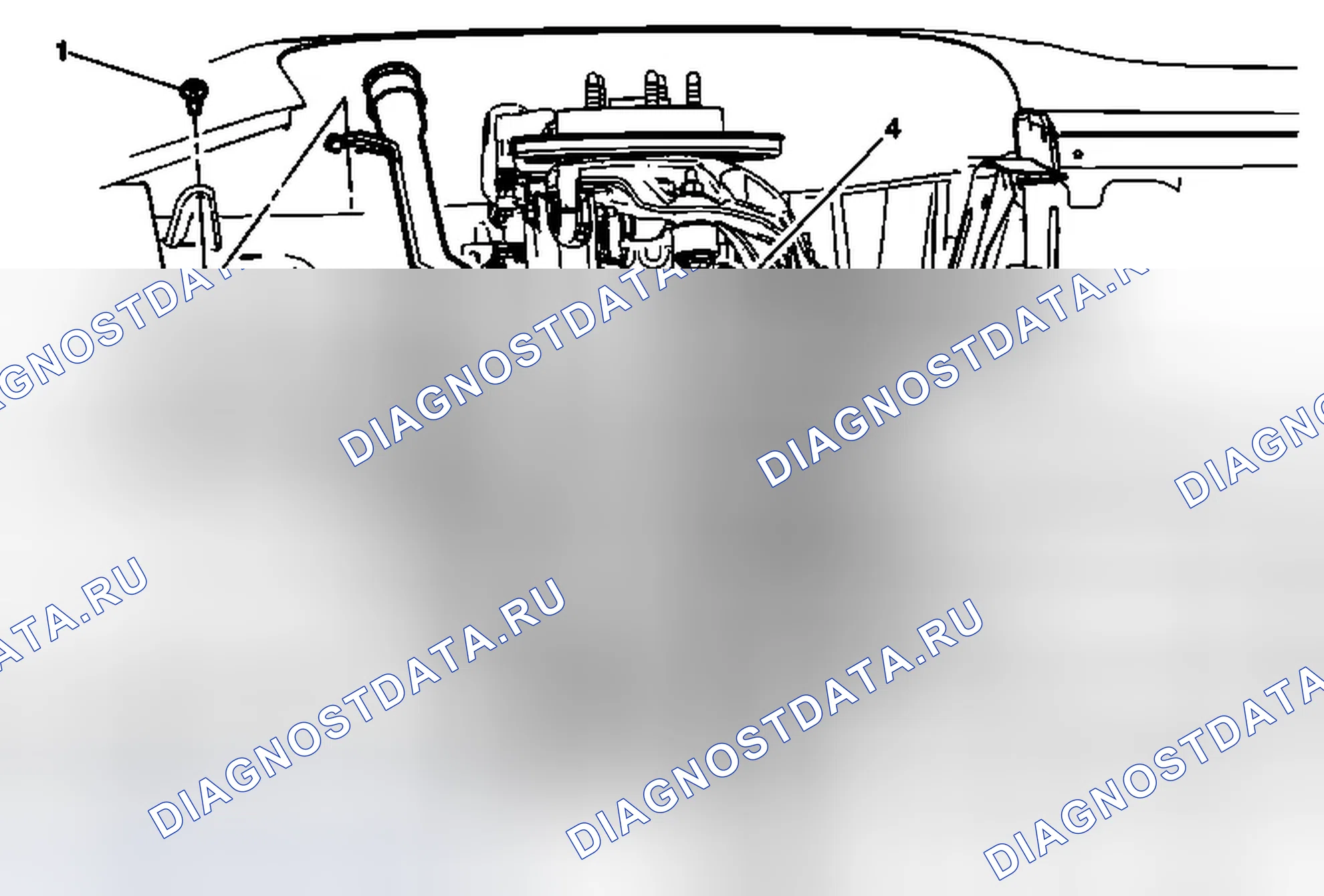 Рис. 74: Замена наливной трубы топливного бака. Chevrolet Malibu VIII рестайлинг