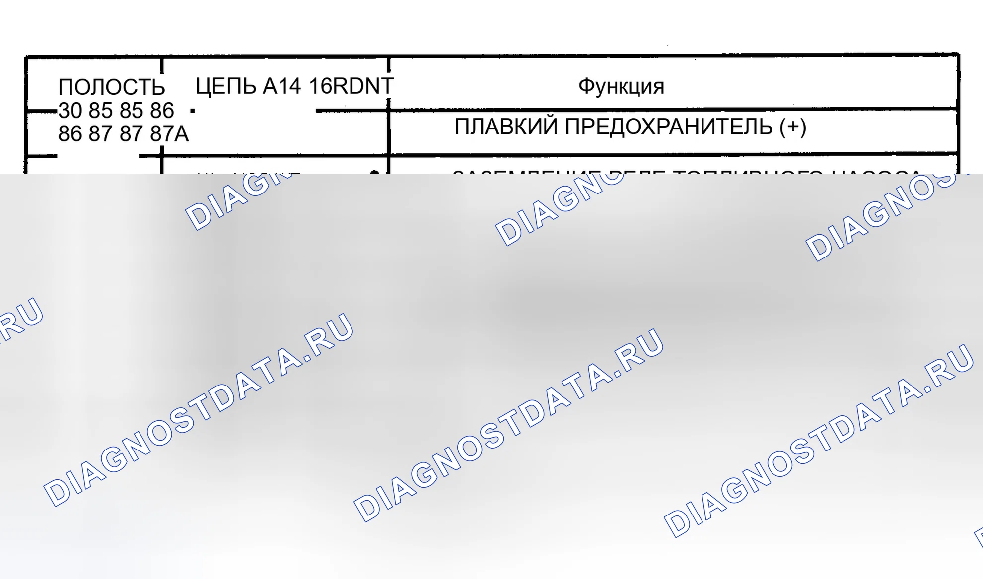 Рис. 11: Реле топливного насоса. Dodge Cab & Chassis R2500 