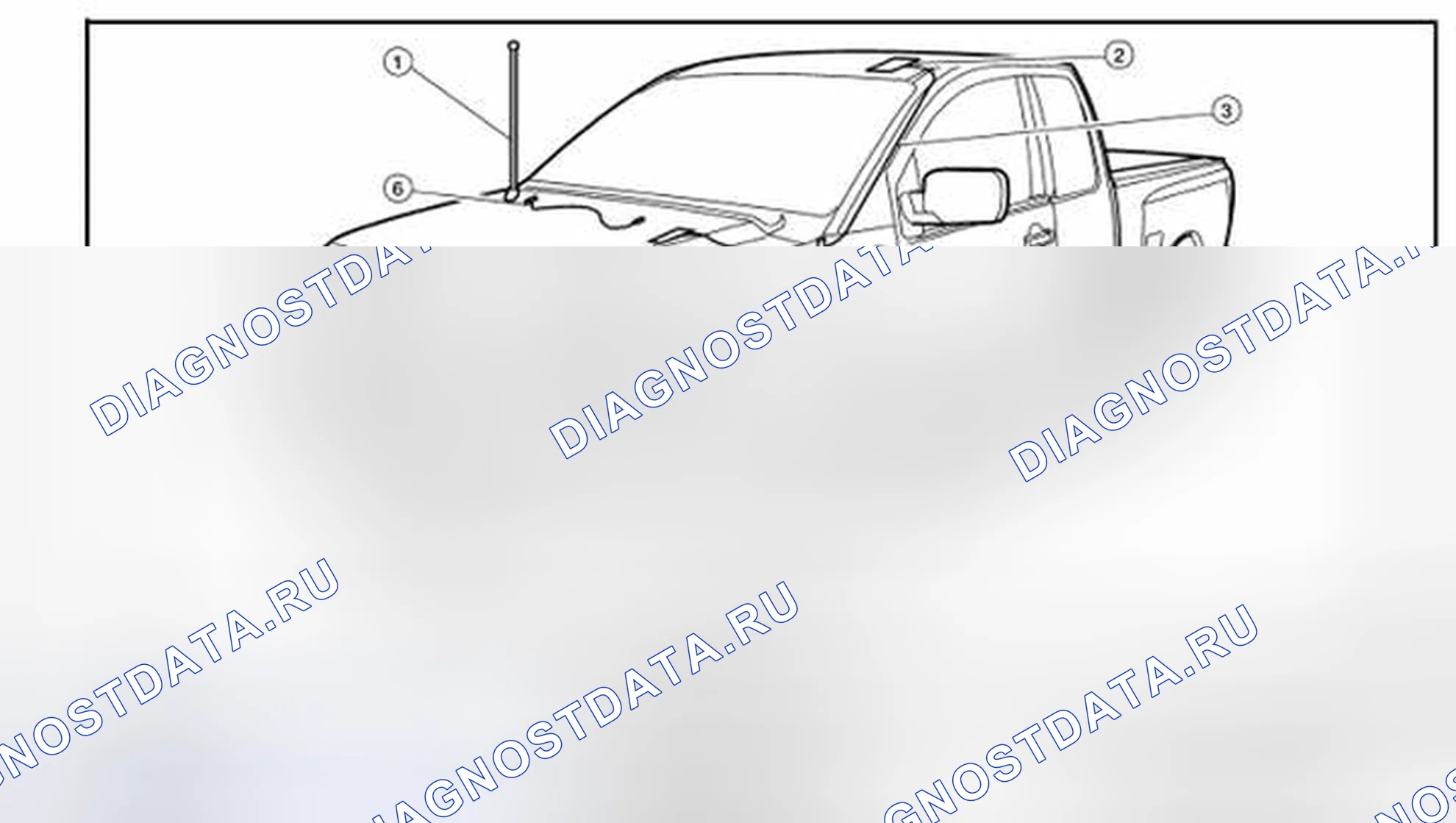 Рис. 102: Расположение антенны. Honda Today I