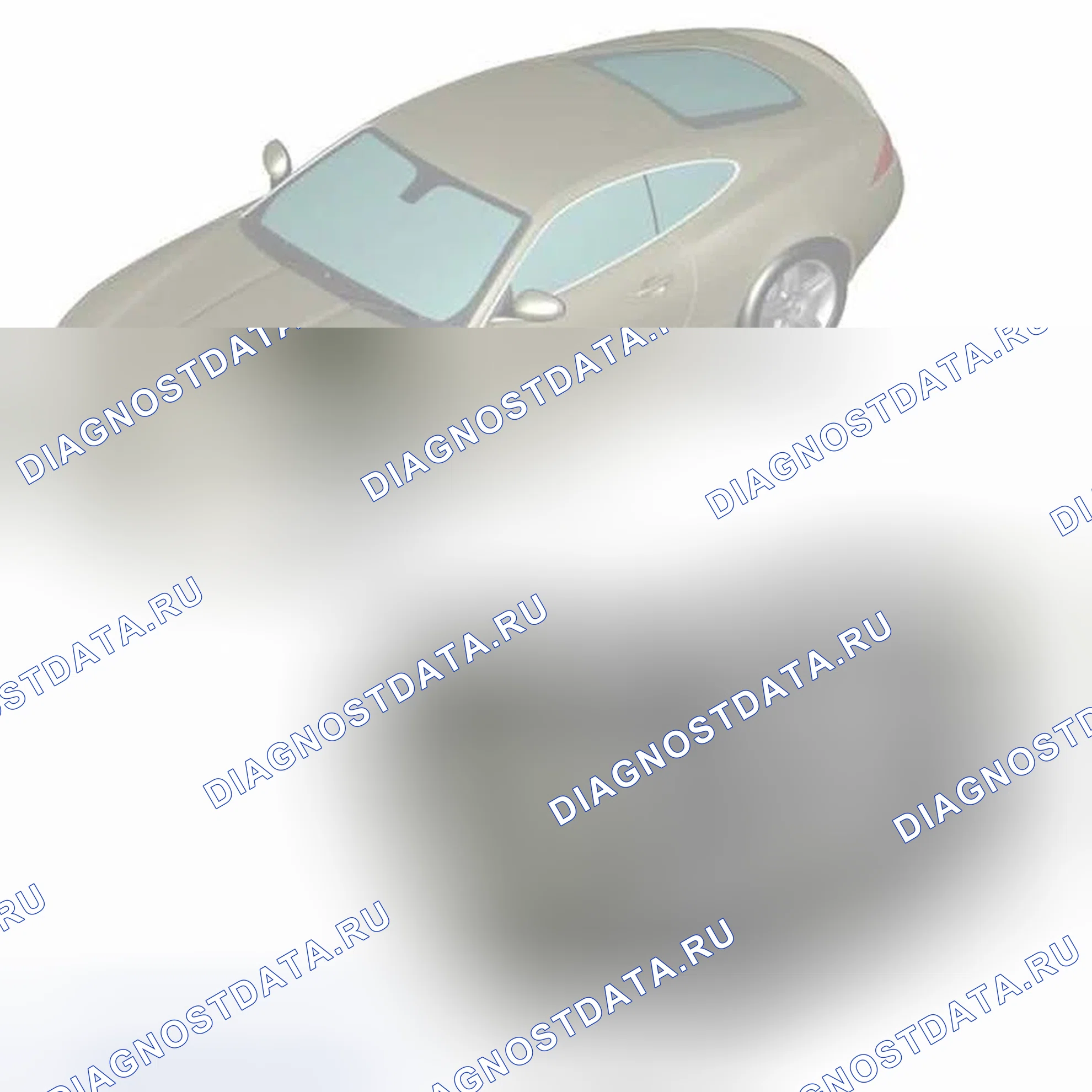 Рис. 1: РАСПОЛОЖЕНИЕ КОМПОНЕНТОВ. Jaguar XKR II