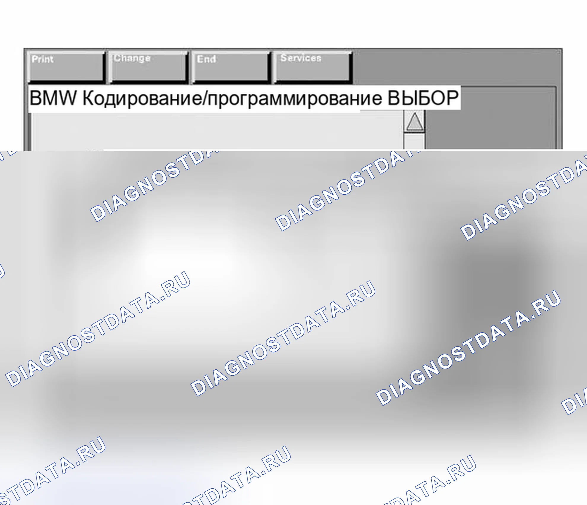 Рис. 344: Процедуры программирования для «Блока управления обменом». BMW Z8 E52