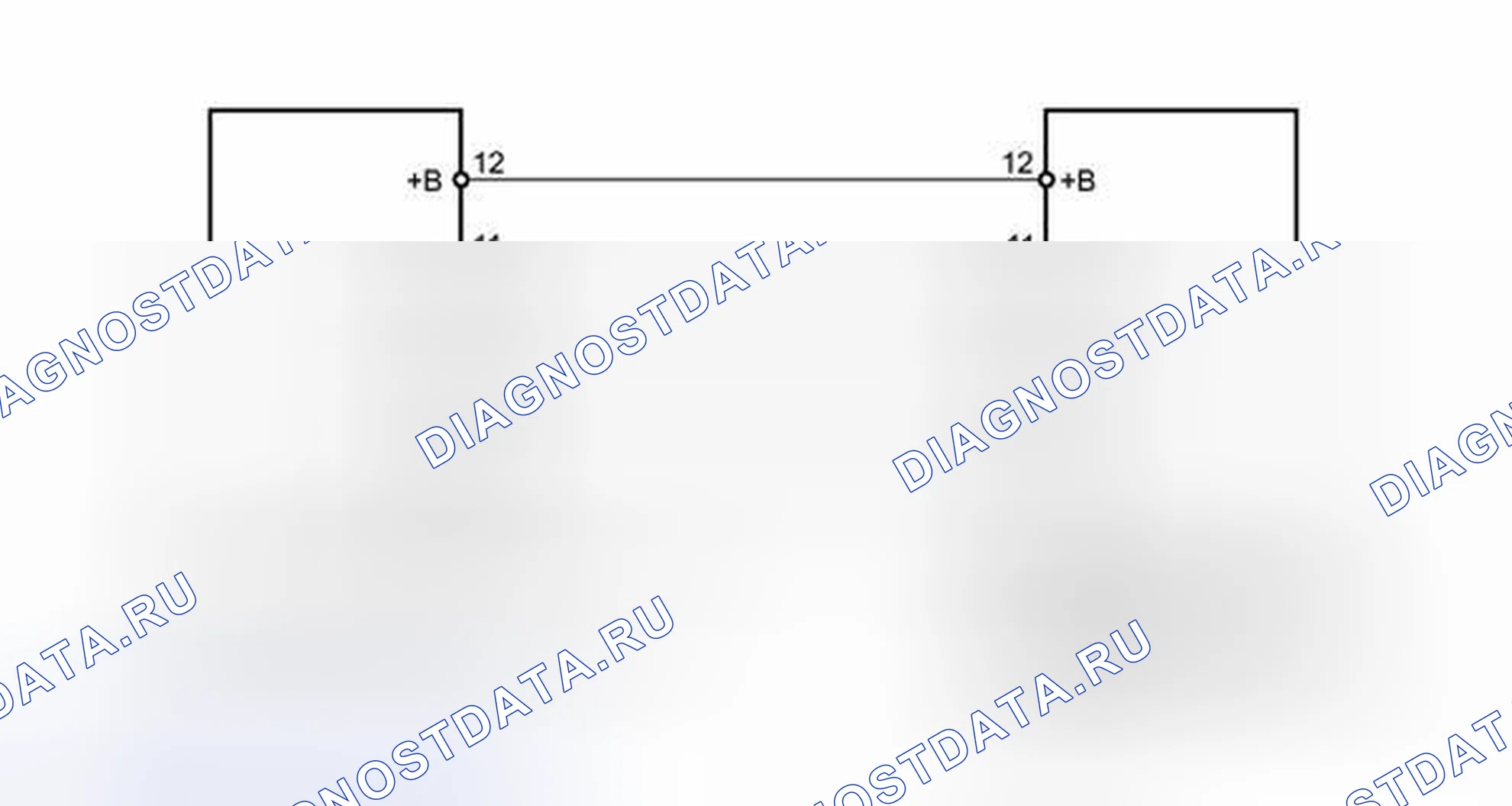 Рис. 155: электросхема. Toyota Sienna III