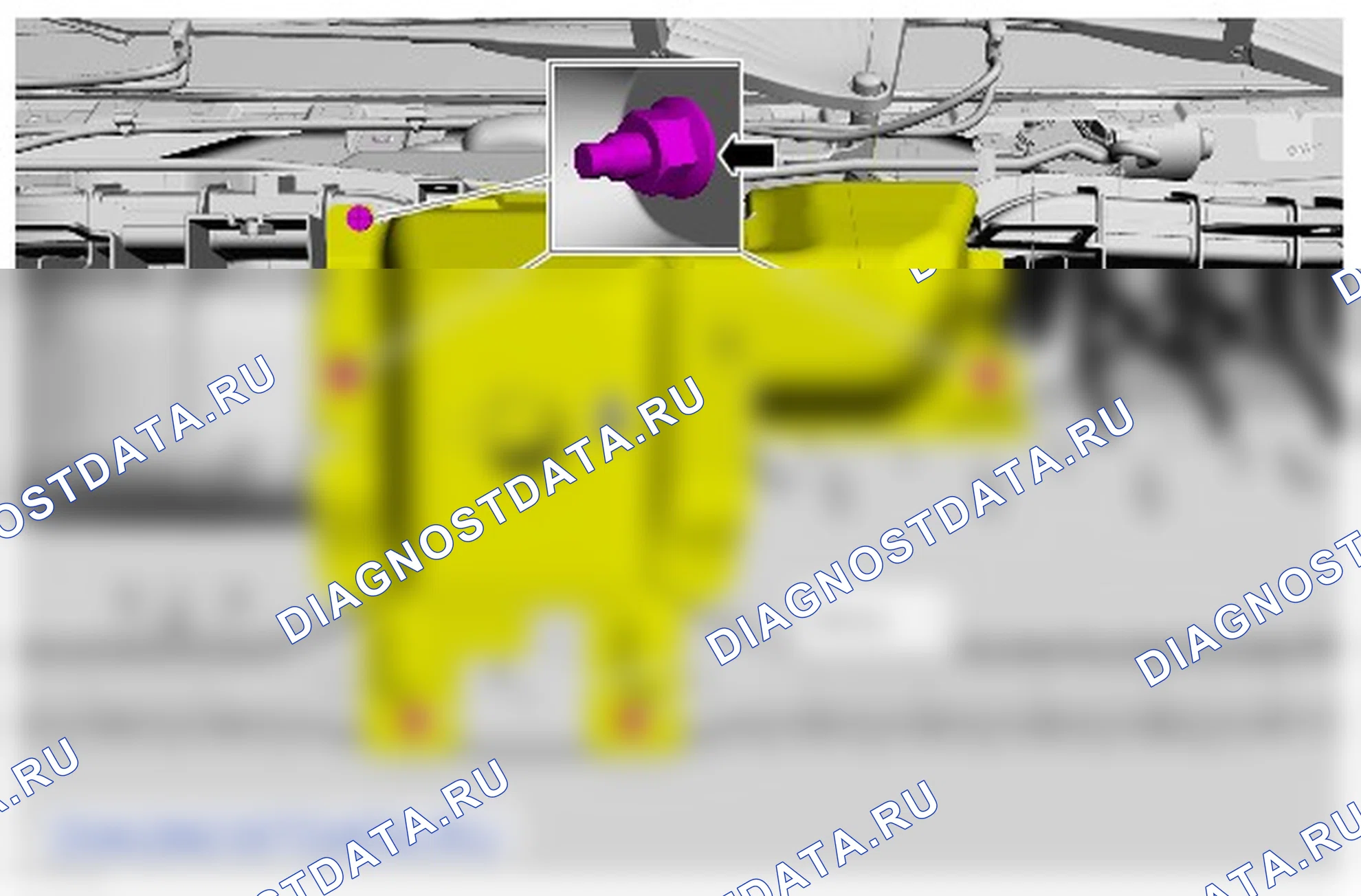 Как снять и установить цилиндр замка капота. Ford Transit VIII