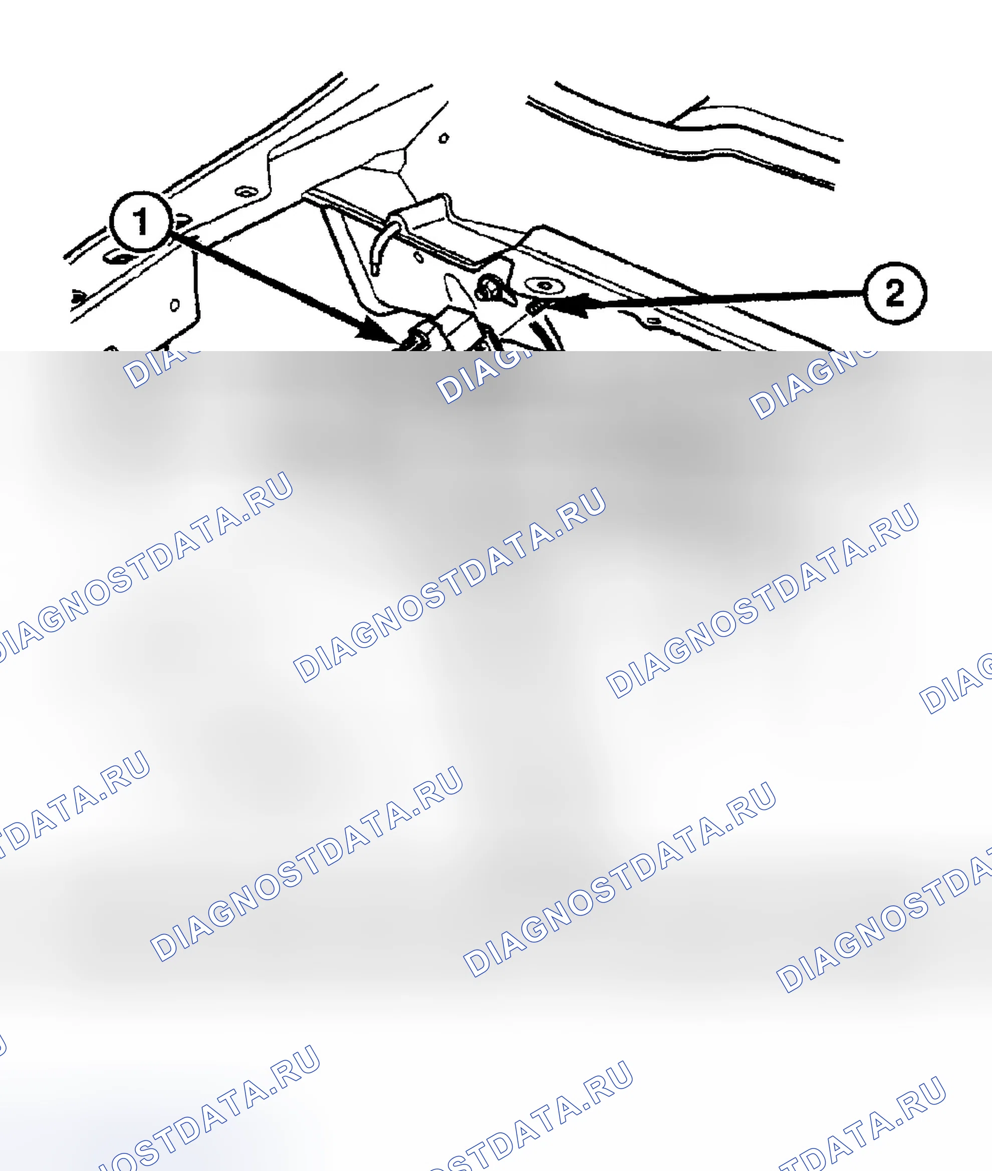 Рис. 5: ДЕМОНТАЖ. Dodge Pickup R1500 