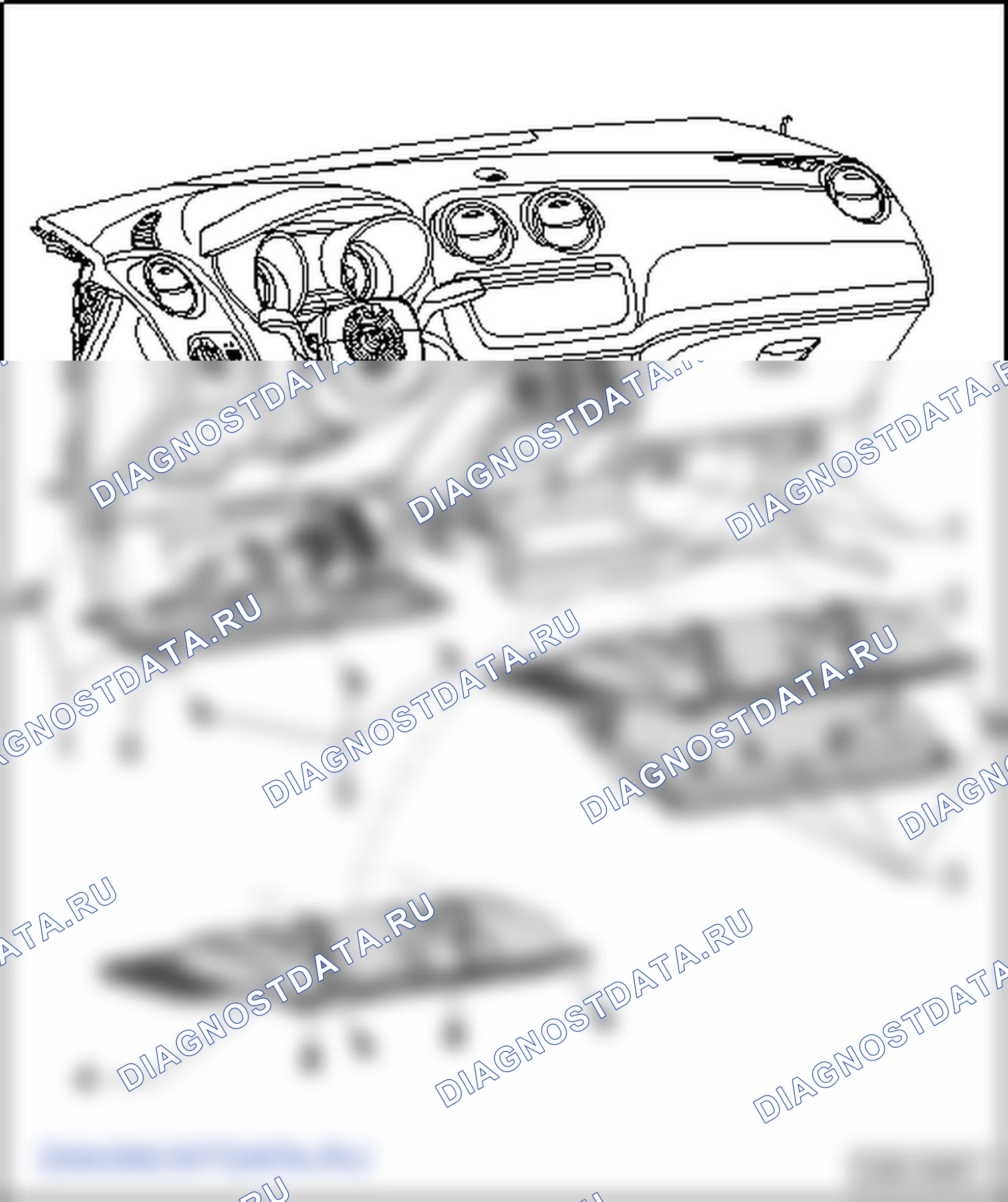 Отсеки, крышки и накладки. SEAT Ibiza IV