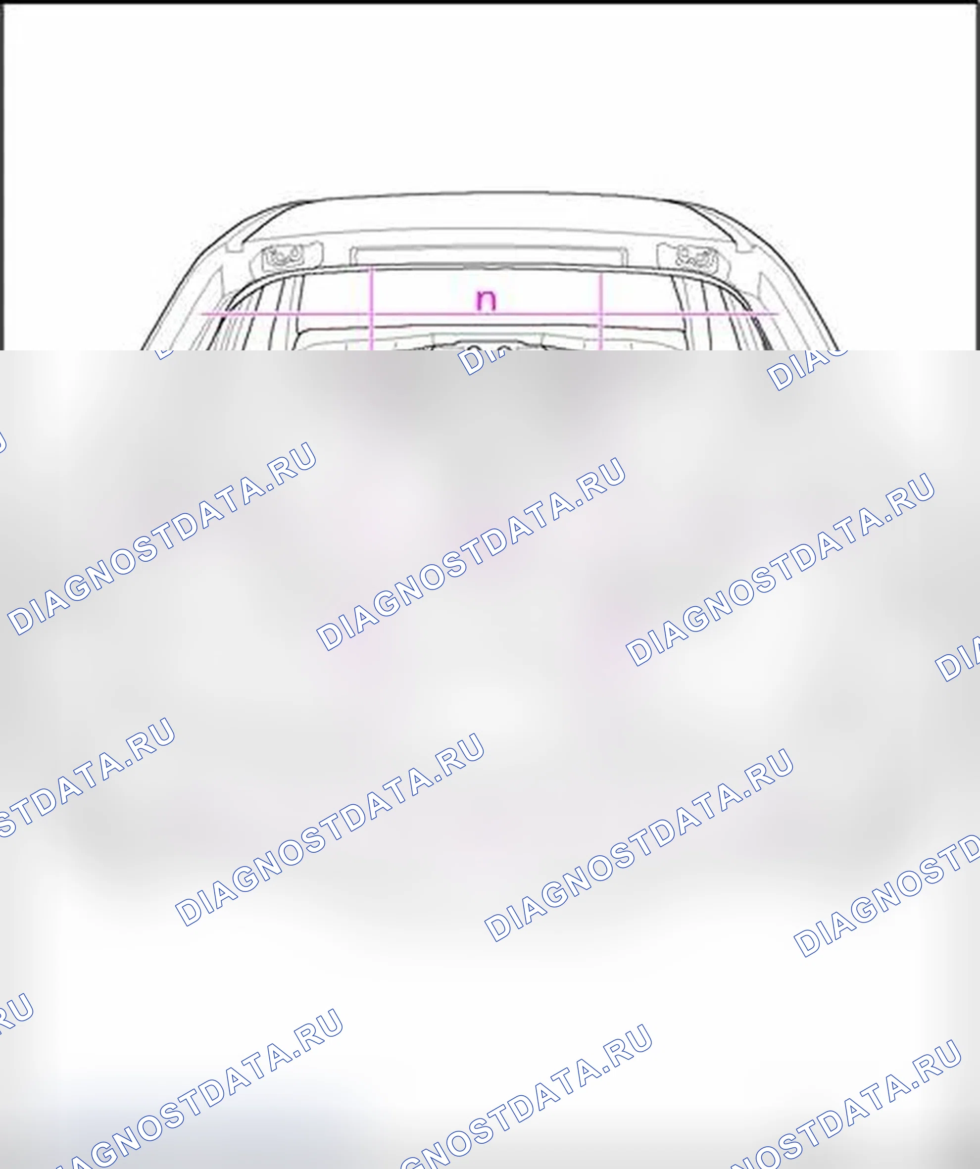 Рис. 48: Кузов, задняя часть (Avant). Audi S4 B7