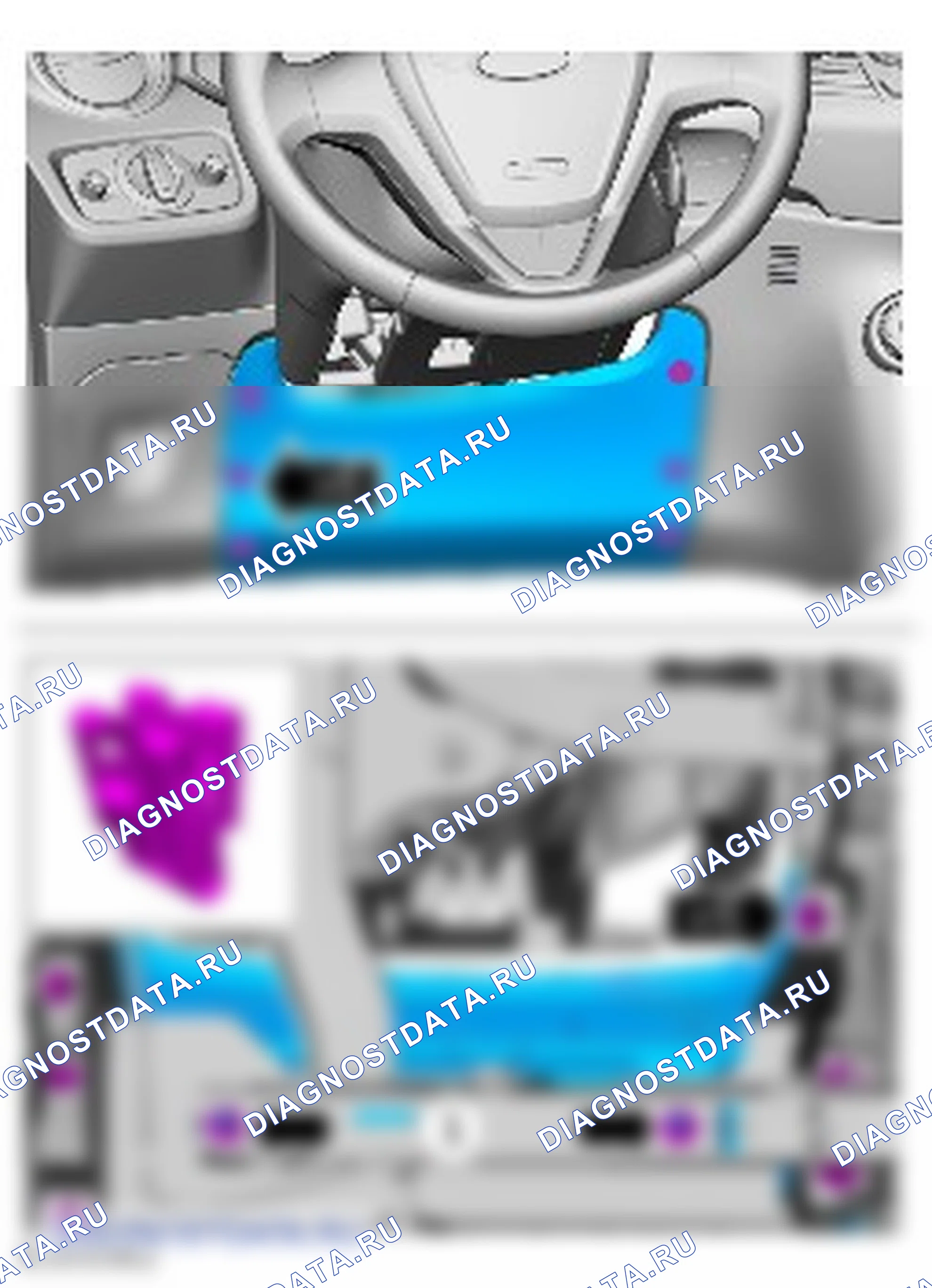 рулевая колонка — RHD FWD: описание и работа. Ford B-MAX I
