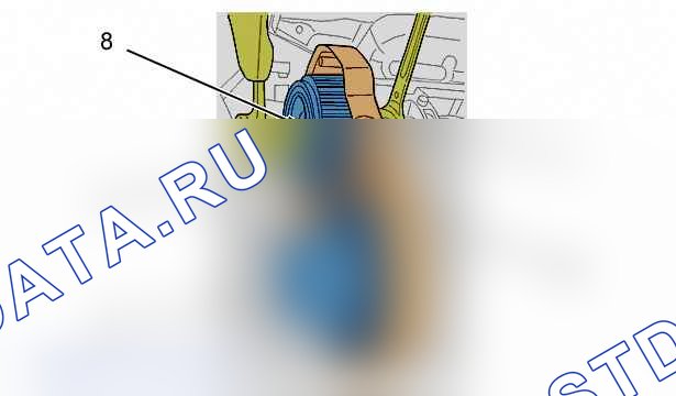 Снятие - установка: распределительный вал — b1ek0uxd. Peugeot 607 I