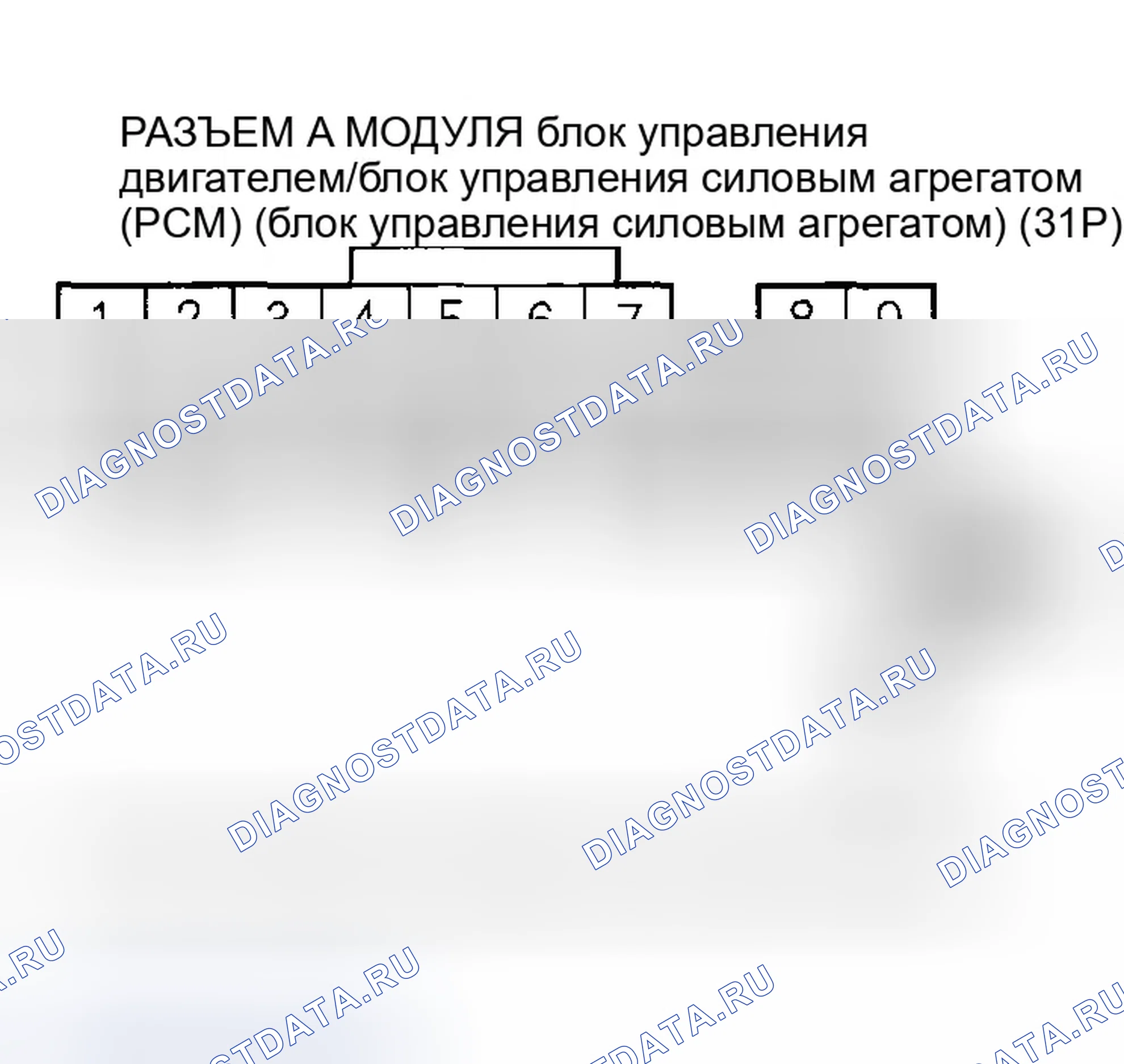 Рис. 106: расшифровка кода ошибки P2238: A / F сенсор (сенсор 1) AFS + цепь низкого напряжения. Honda CR-V II рестайлинг