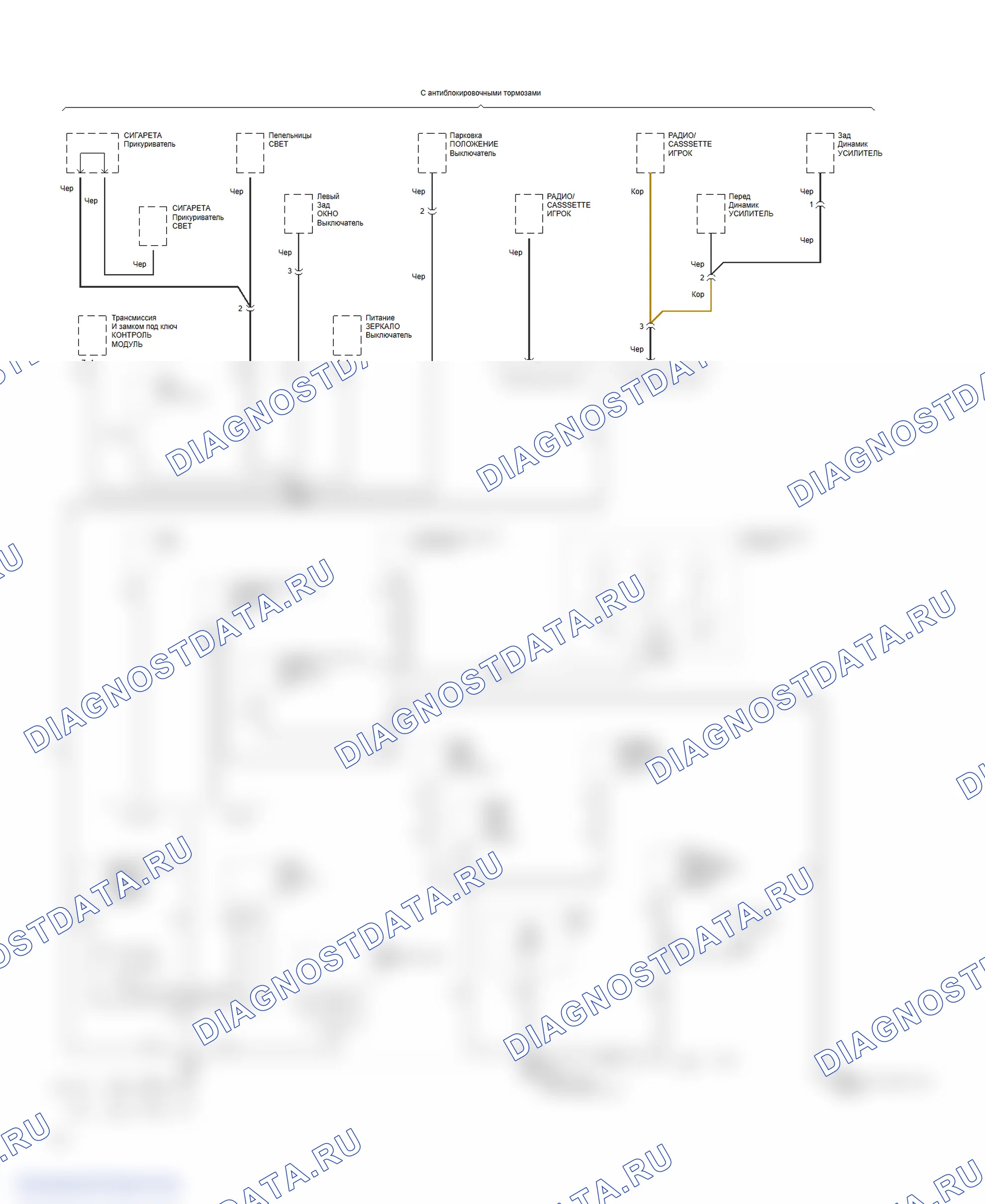 Ground Distribution Circuit (4 of 6). Hyundai Sonata III