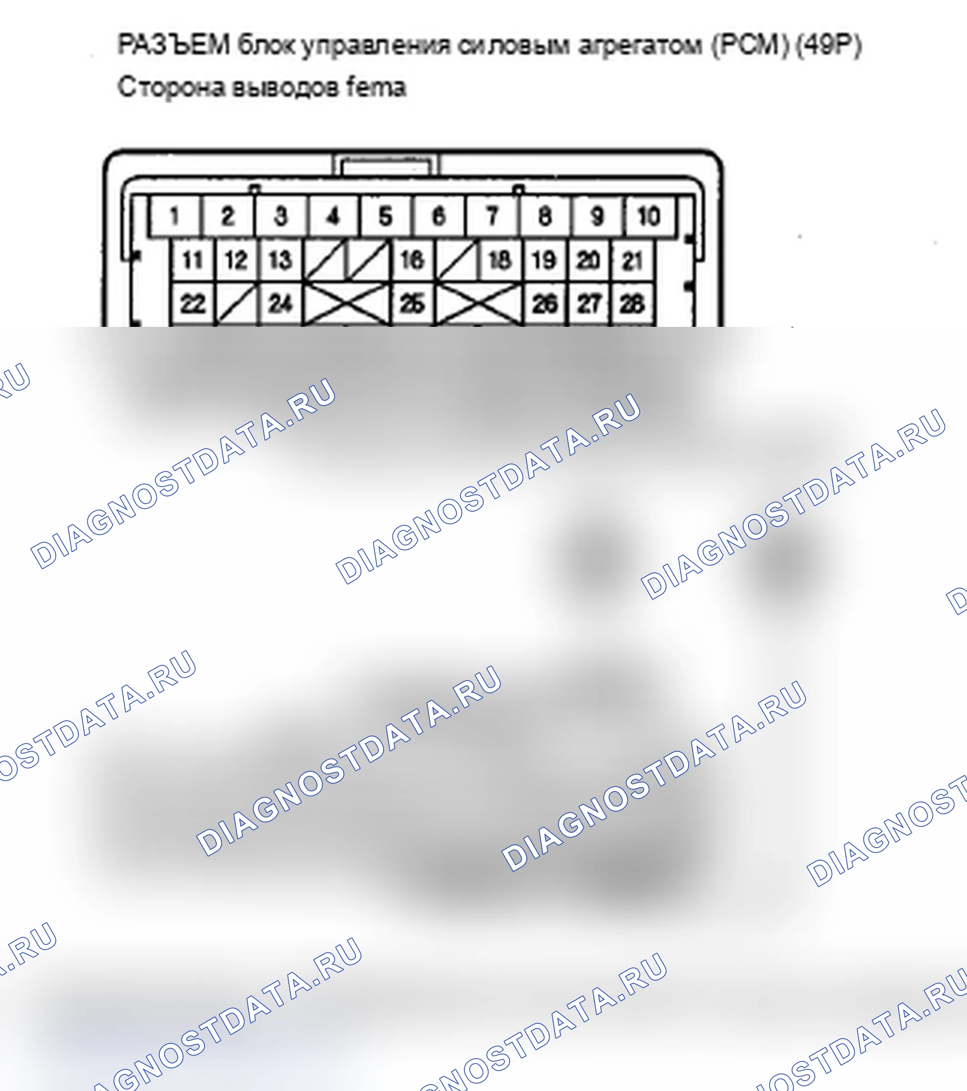 Рис. 22: расшифровка кода ошибки 41-1: Неисправность F-CAN (потеря связи с модулем управления питанием (блок управления силовым агрегатом (PCM) (блок управления силовым агрегатом))). Acura MDX II рестайлинг