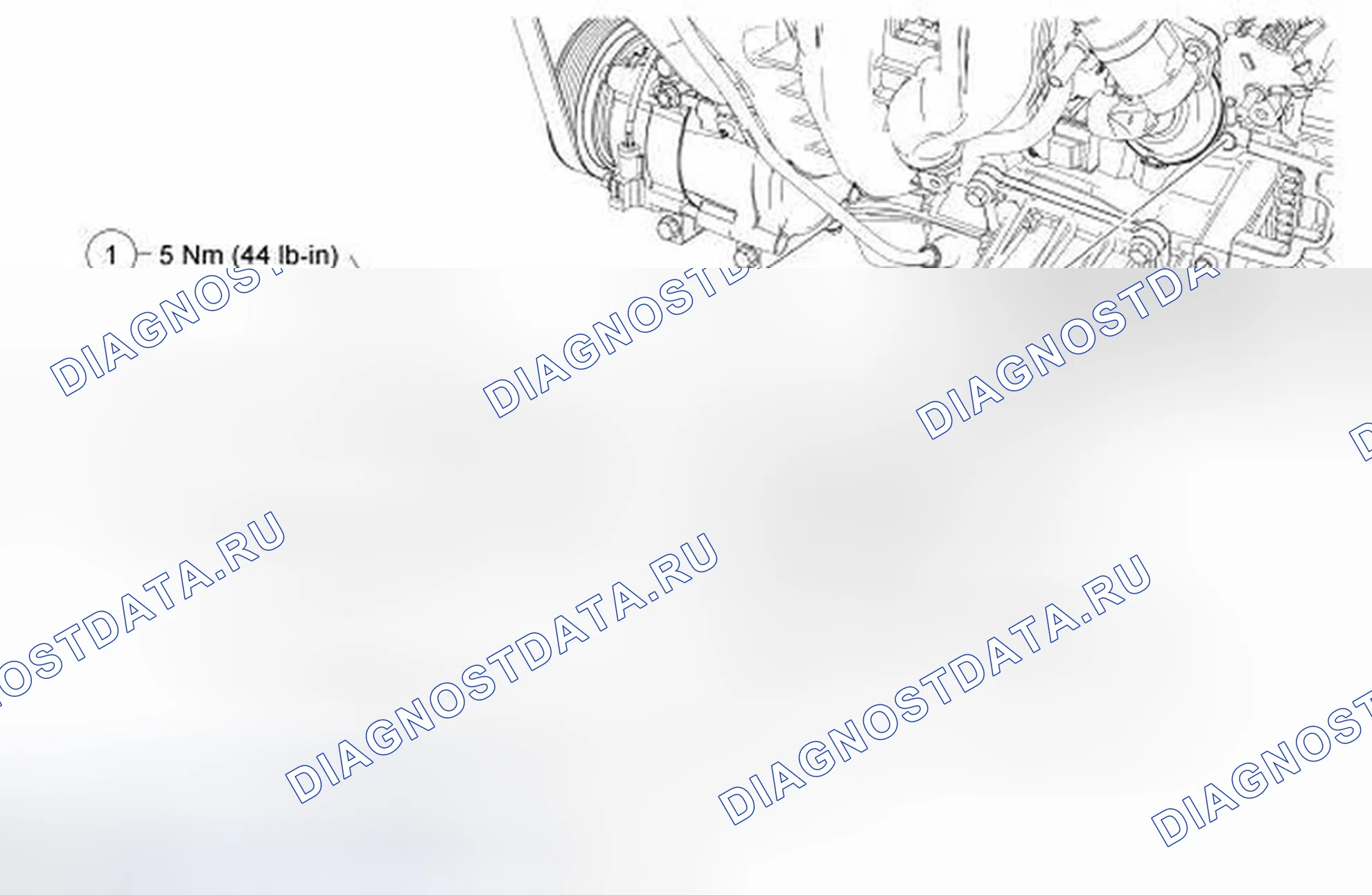 Рис. 21: Стартерный двигатель. Ford Focus II рестайлинг