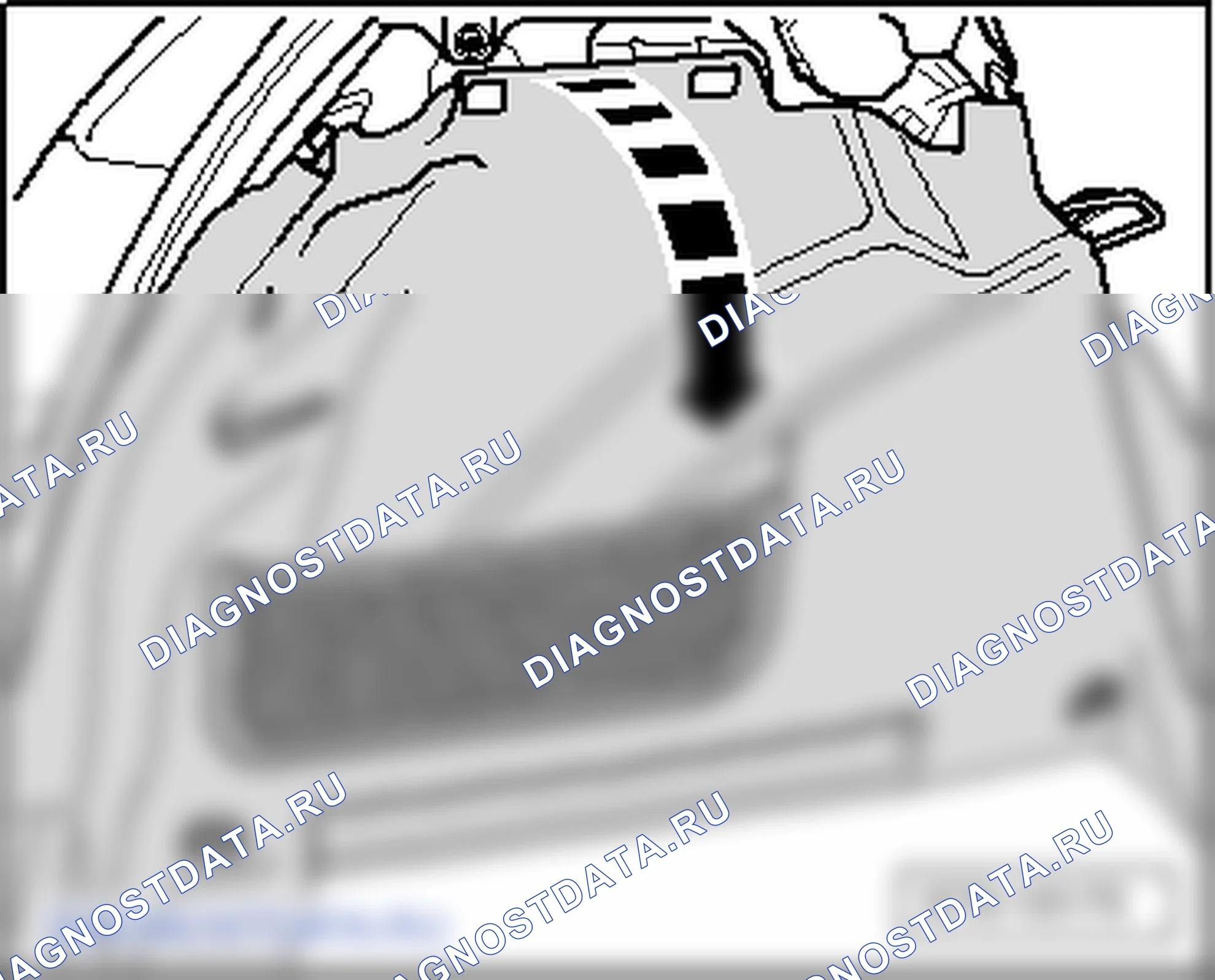 Облицовка багажного отсека. SEAT Altea I
