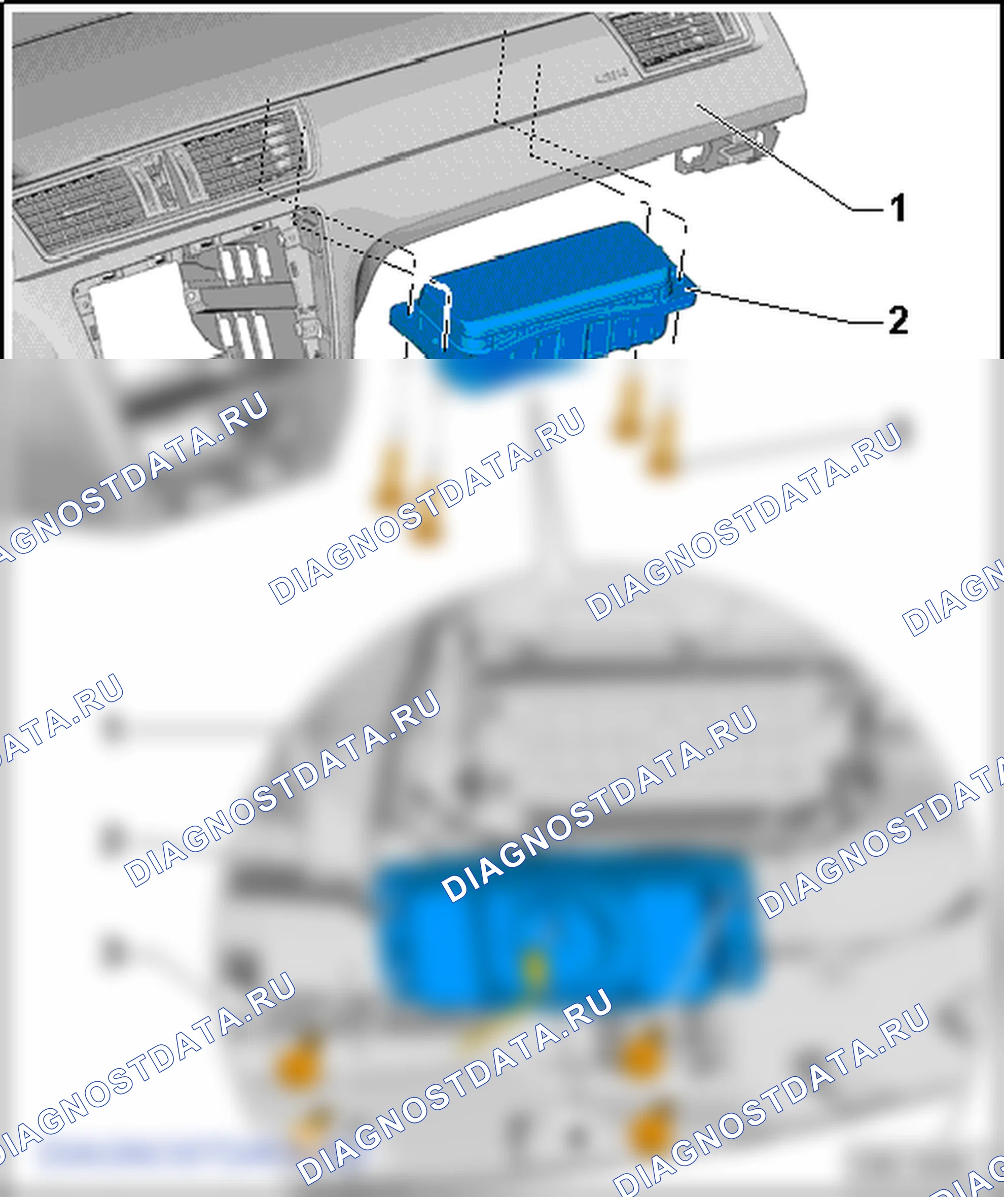 Подушка безопасности. SEAT Toledo Iv