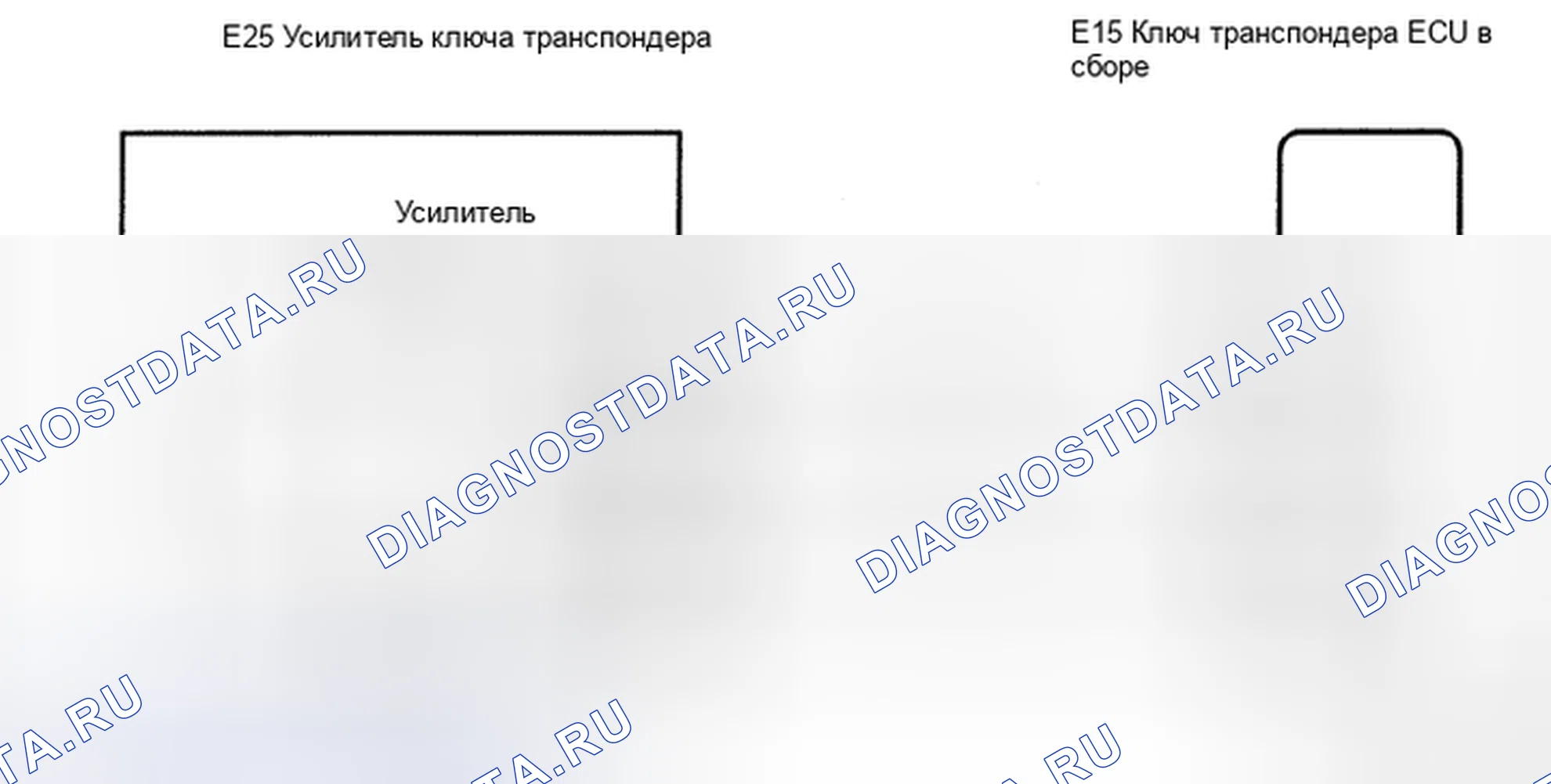Рис. 11: электросхема. Toyota Camry XV40