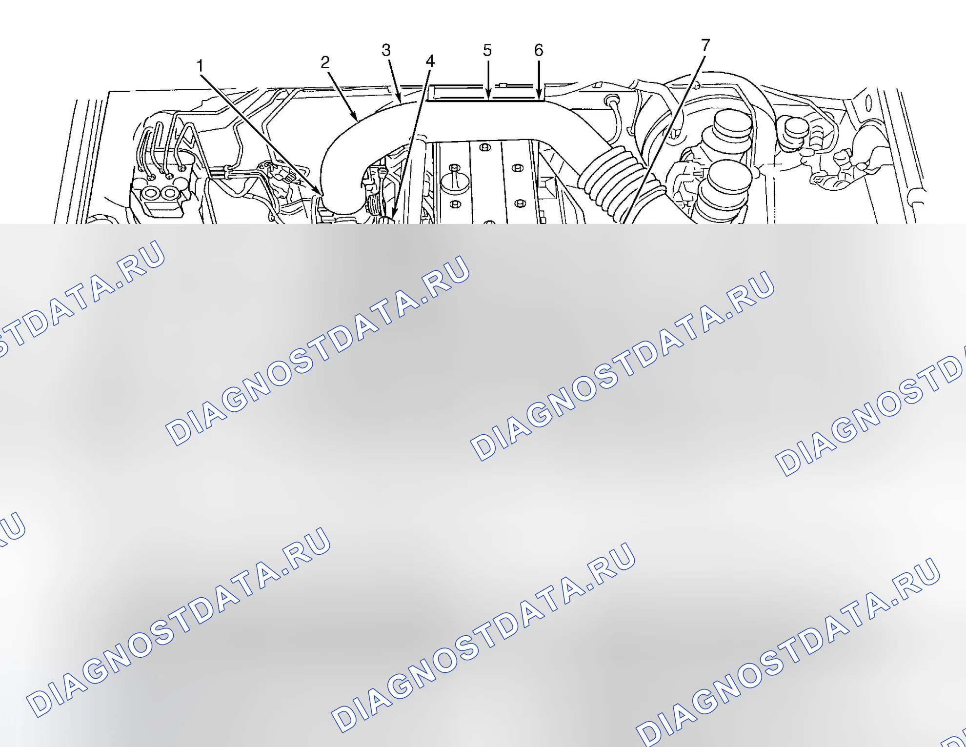 Рис. 1: РАСПОЛОЖЕНИЕ КОМПОНЕНТОВ. Honda Passport II