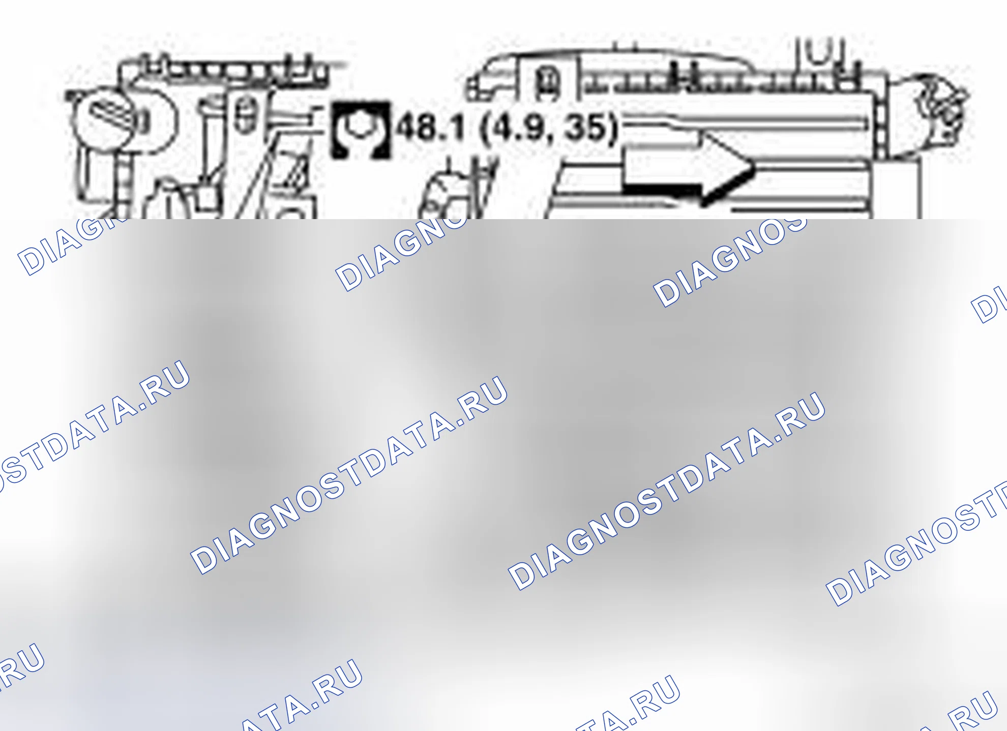 Рис. 111: ДЕМОНТАЖ. Nissan Frontier D40