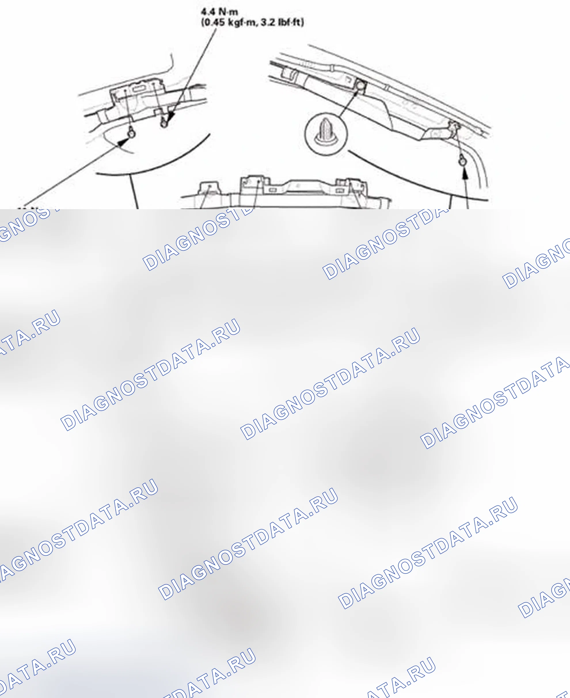Рис. 475: Установка. Honda Civic IX